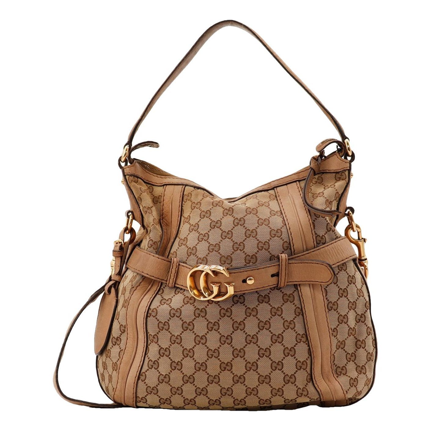 Hobo leather handbag