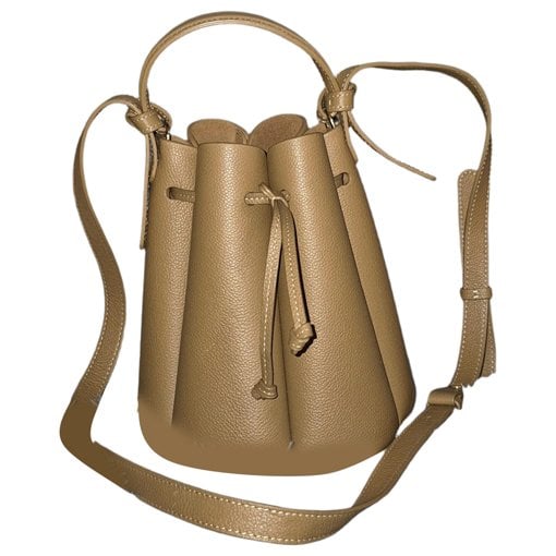 Polene Numéro Huit leather crossbody bag