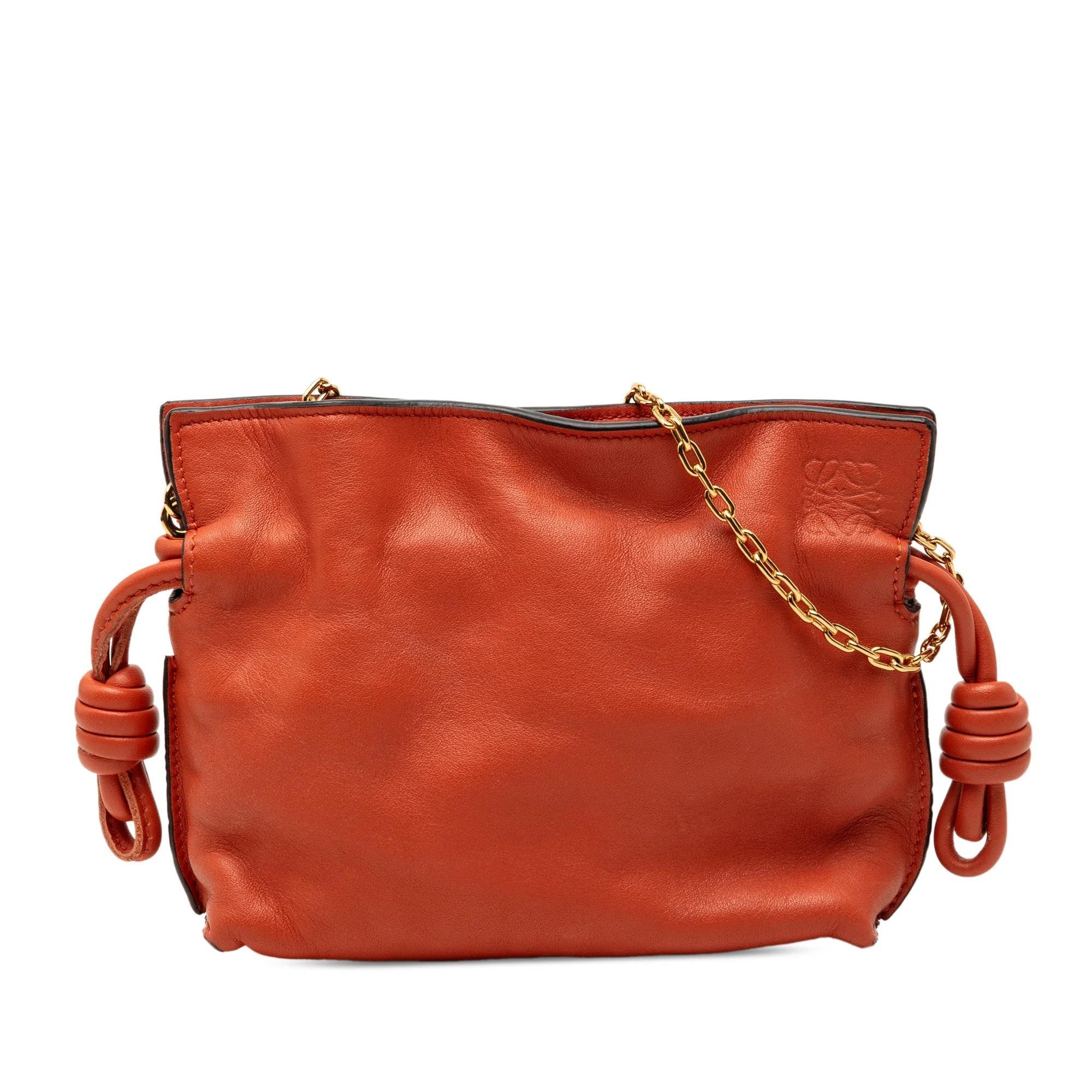 Flamenco leather crossbody bag