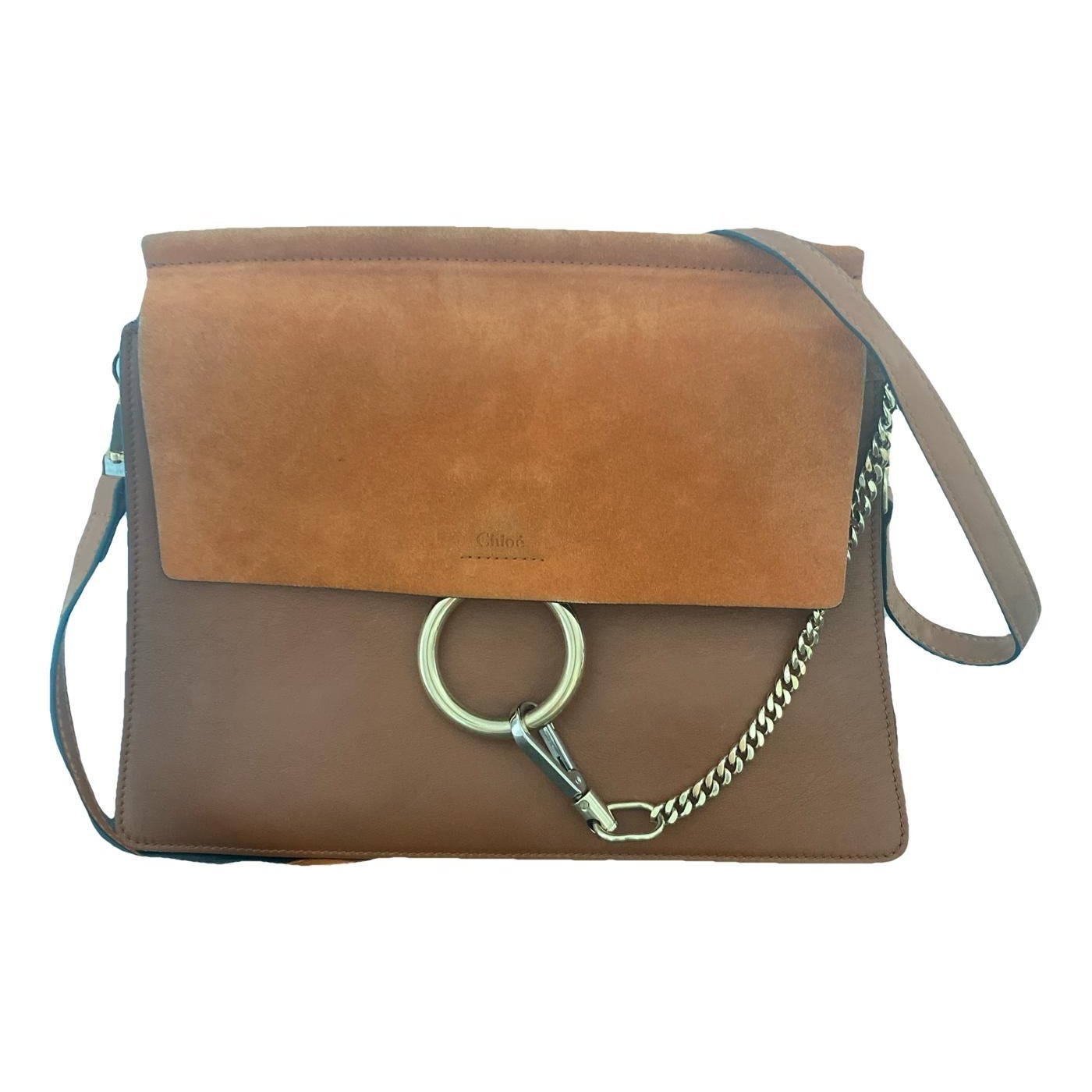 Faye leather handbag