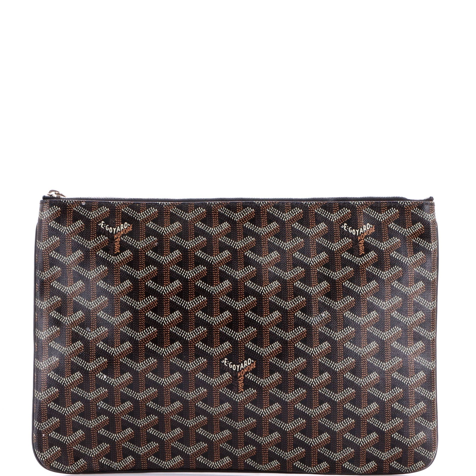 Sénat cloth clutch bag