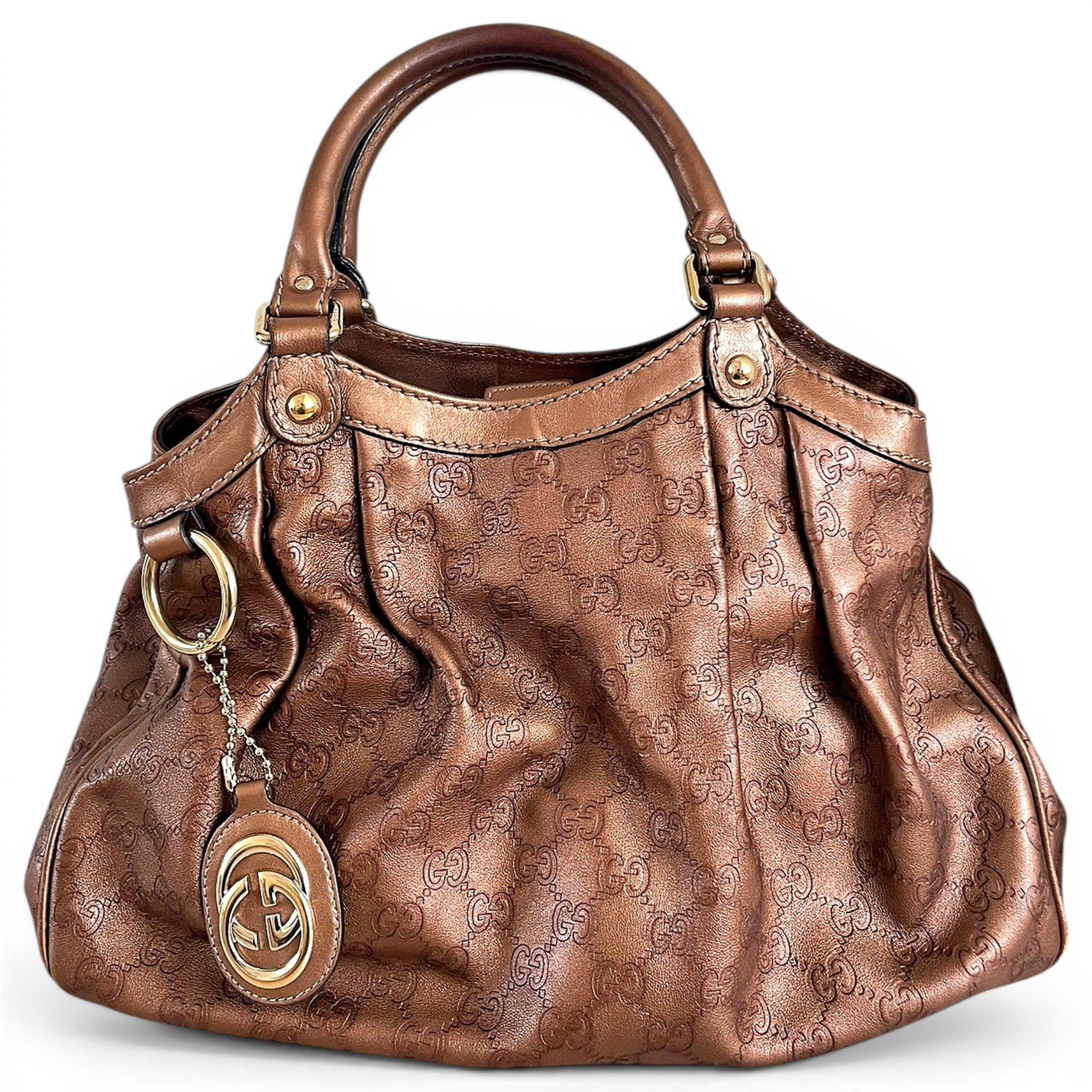 Sukey leather handbag