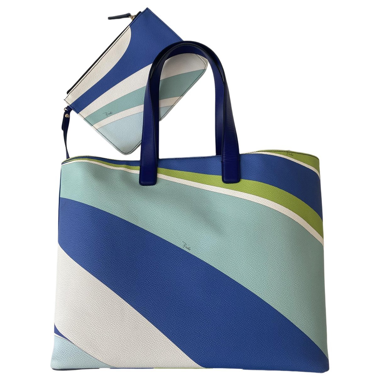 Leather tote