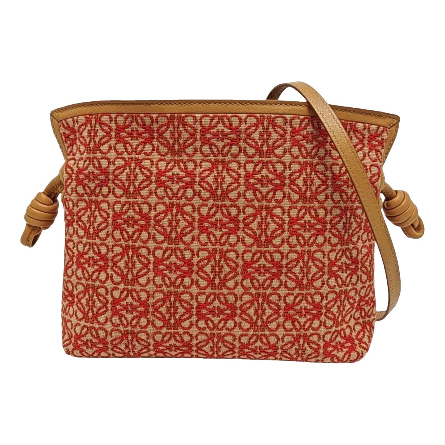 Flamenco cloth handbag