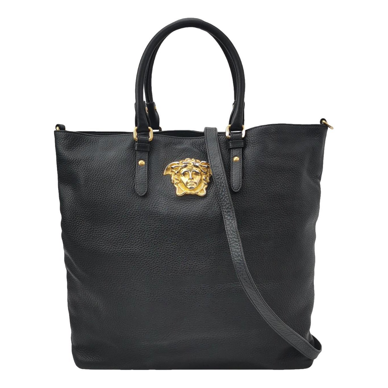 Palazzo Empire leather handbag