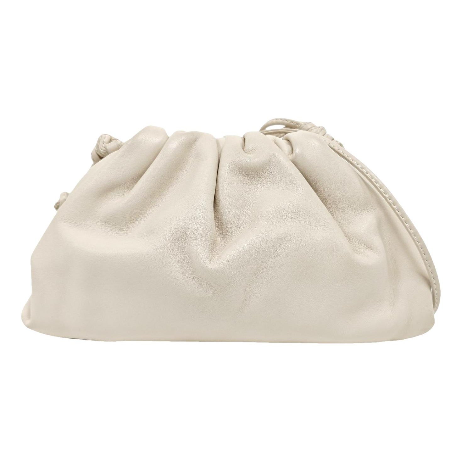 Pouch leather crossbody bag