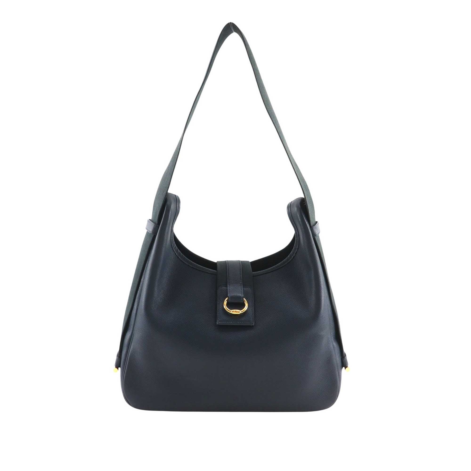 Hermes Tsako Handbag Courchevel Leather