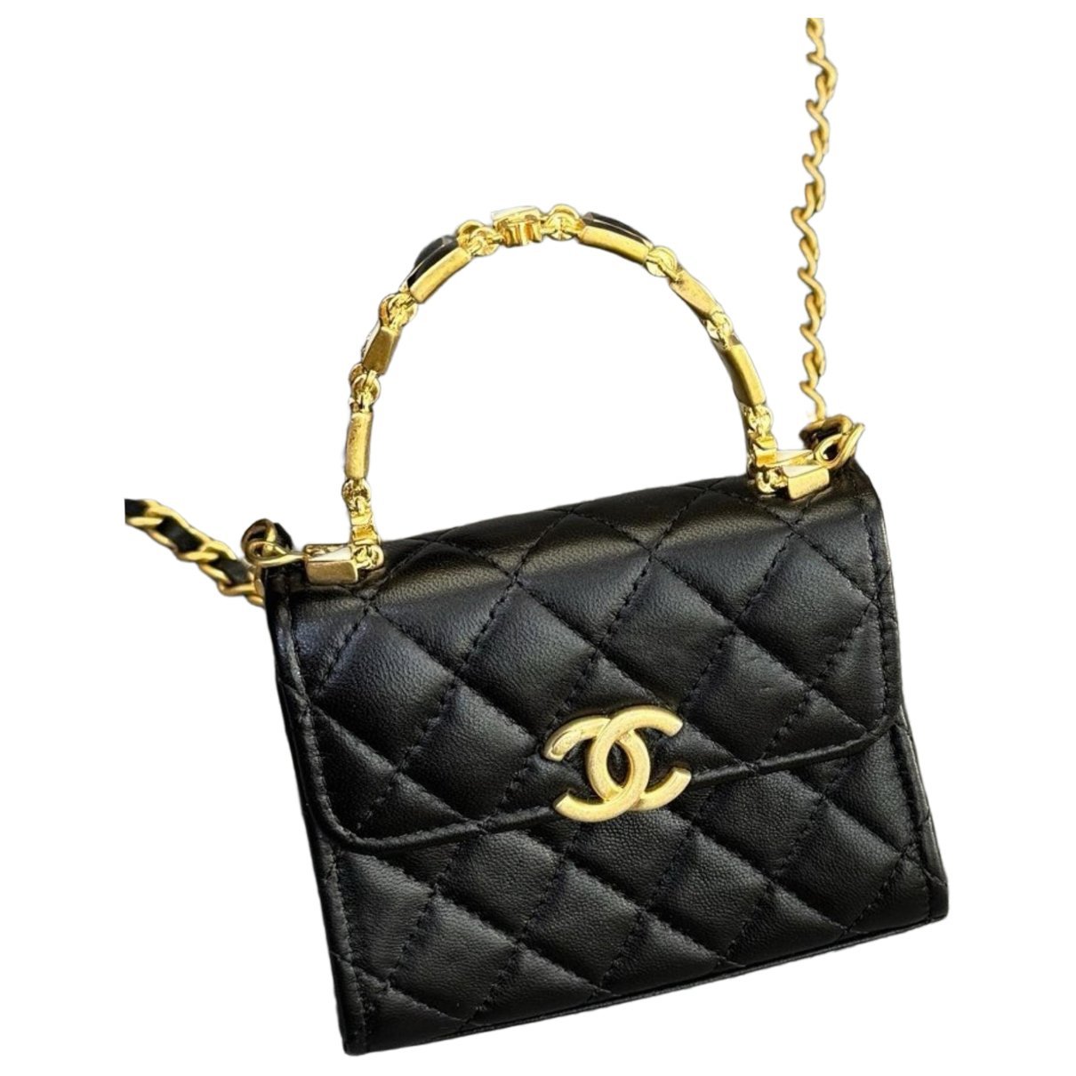 Timeless Classique Top Handle leather handbag