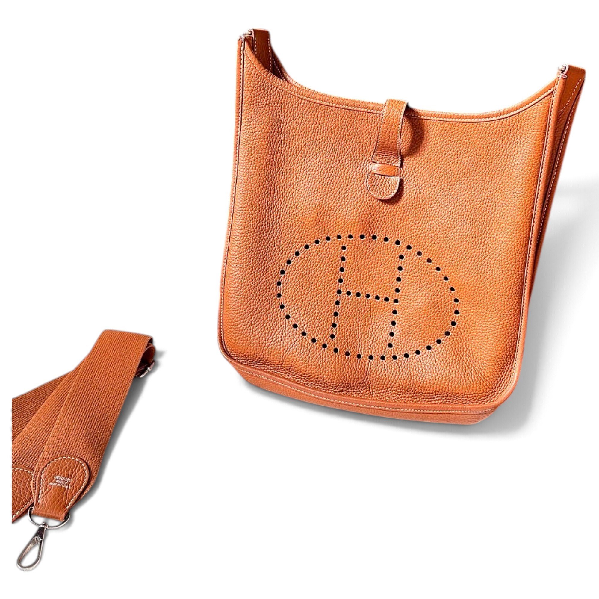 Evelyne leather crossbody bag