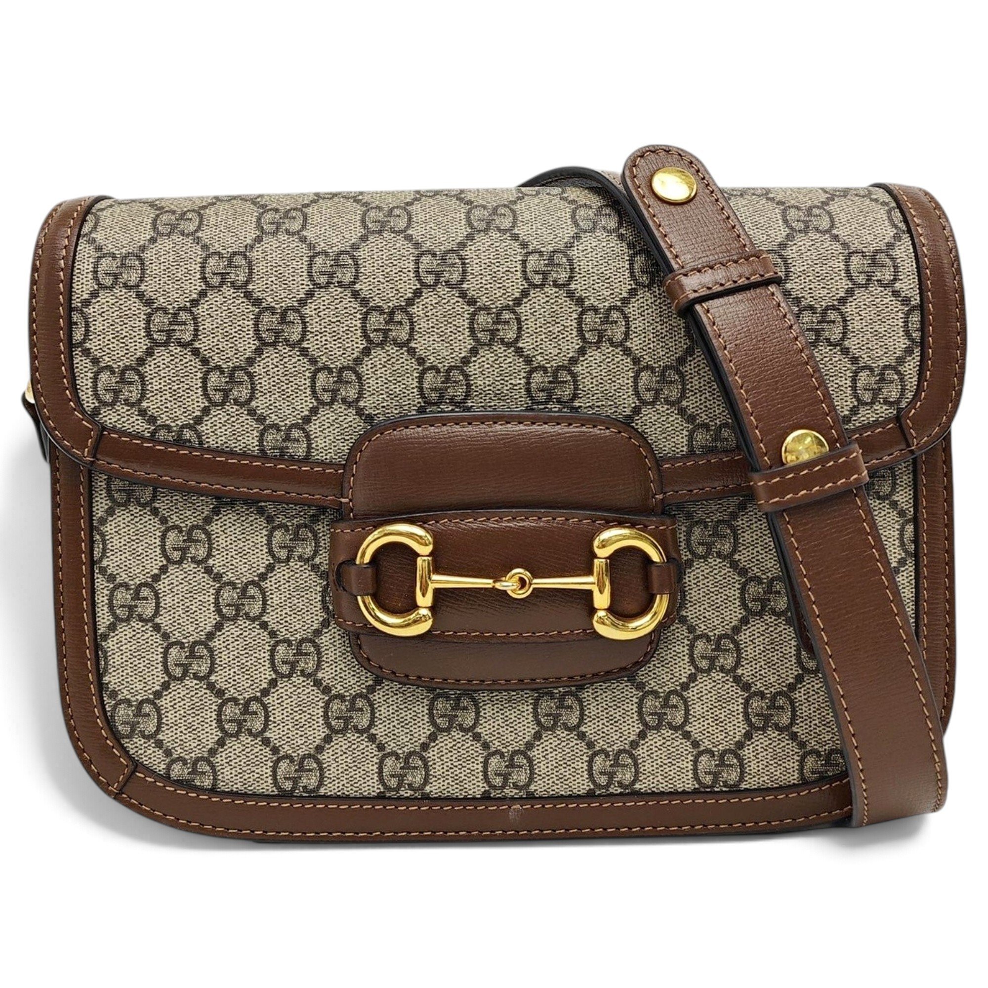 Handle Horsebit 1955 leather handbag