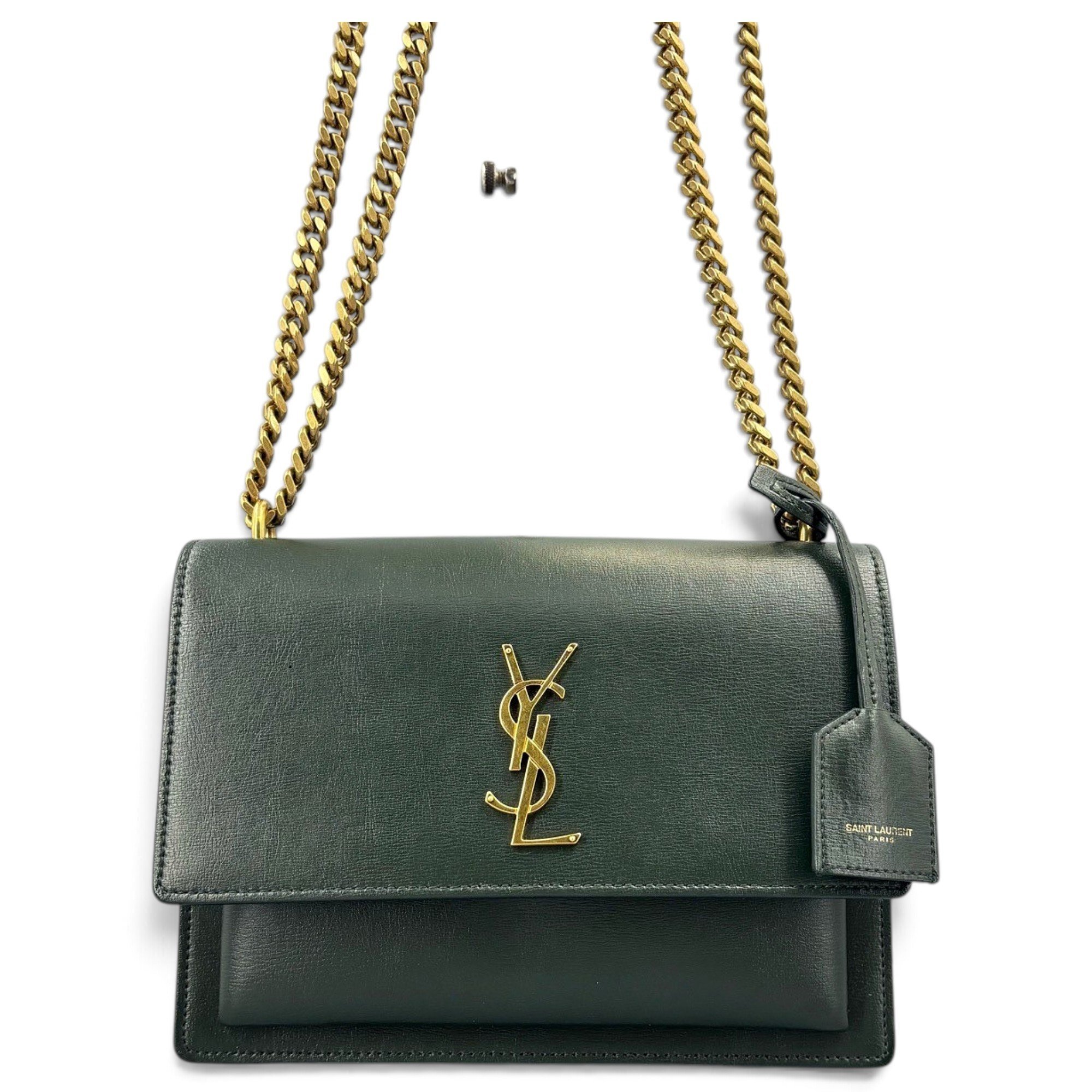 Sunset leather handbag