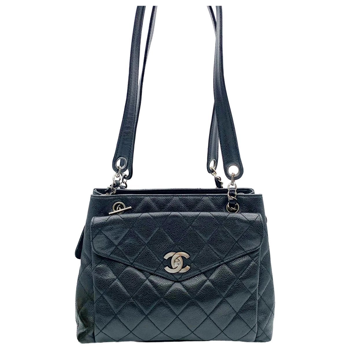 Leather tote
