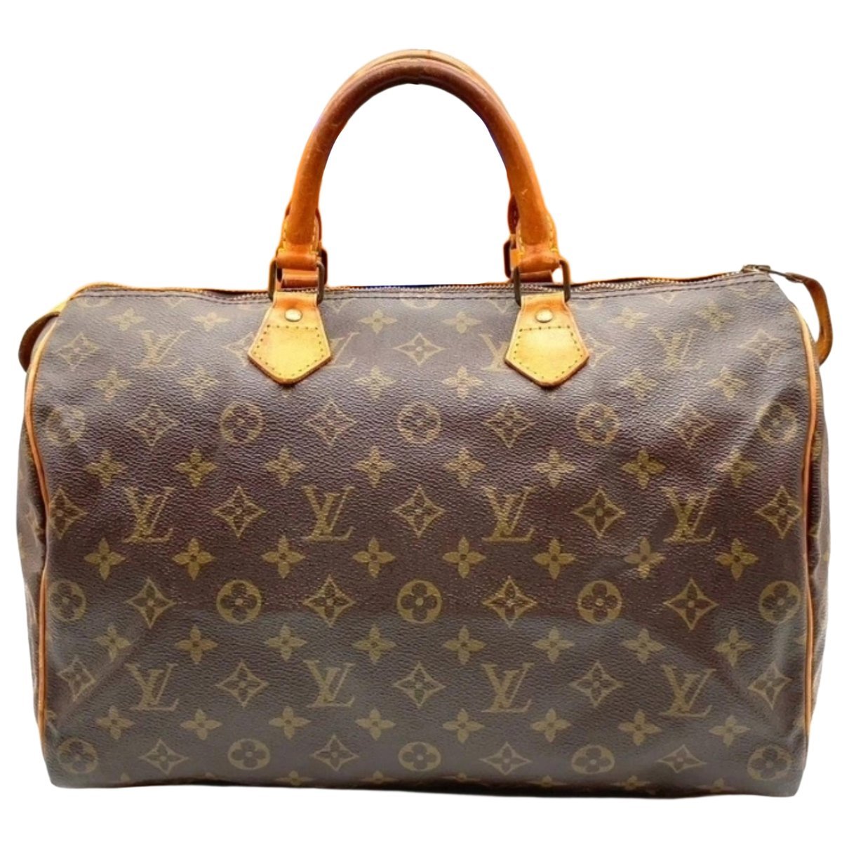Speedy leather handbag