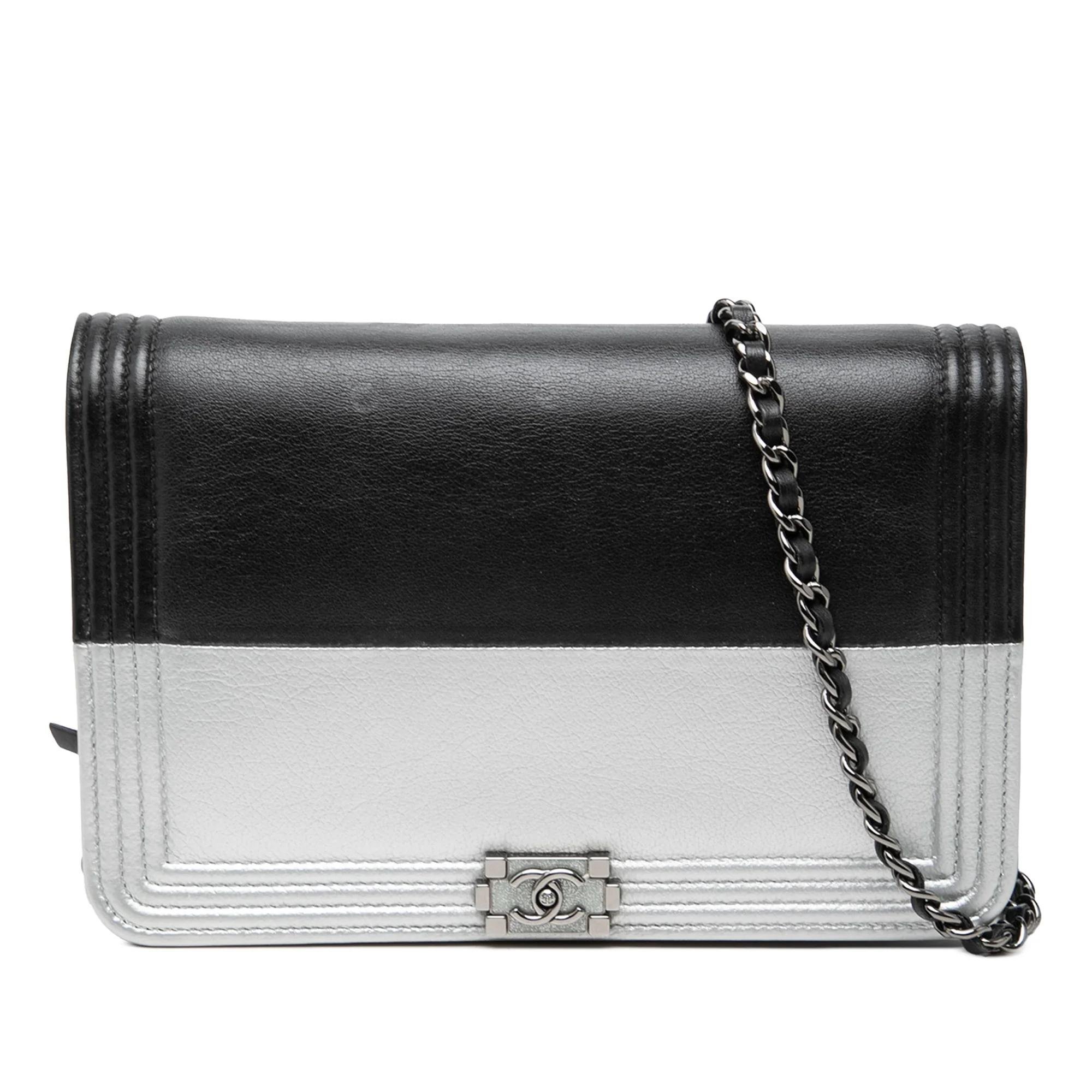 Boy leather crossbody bag