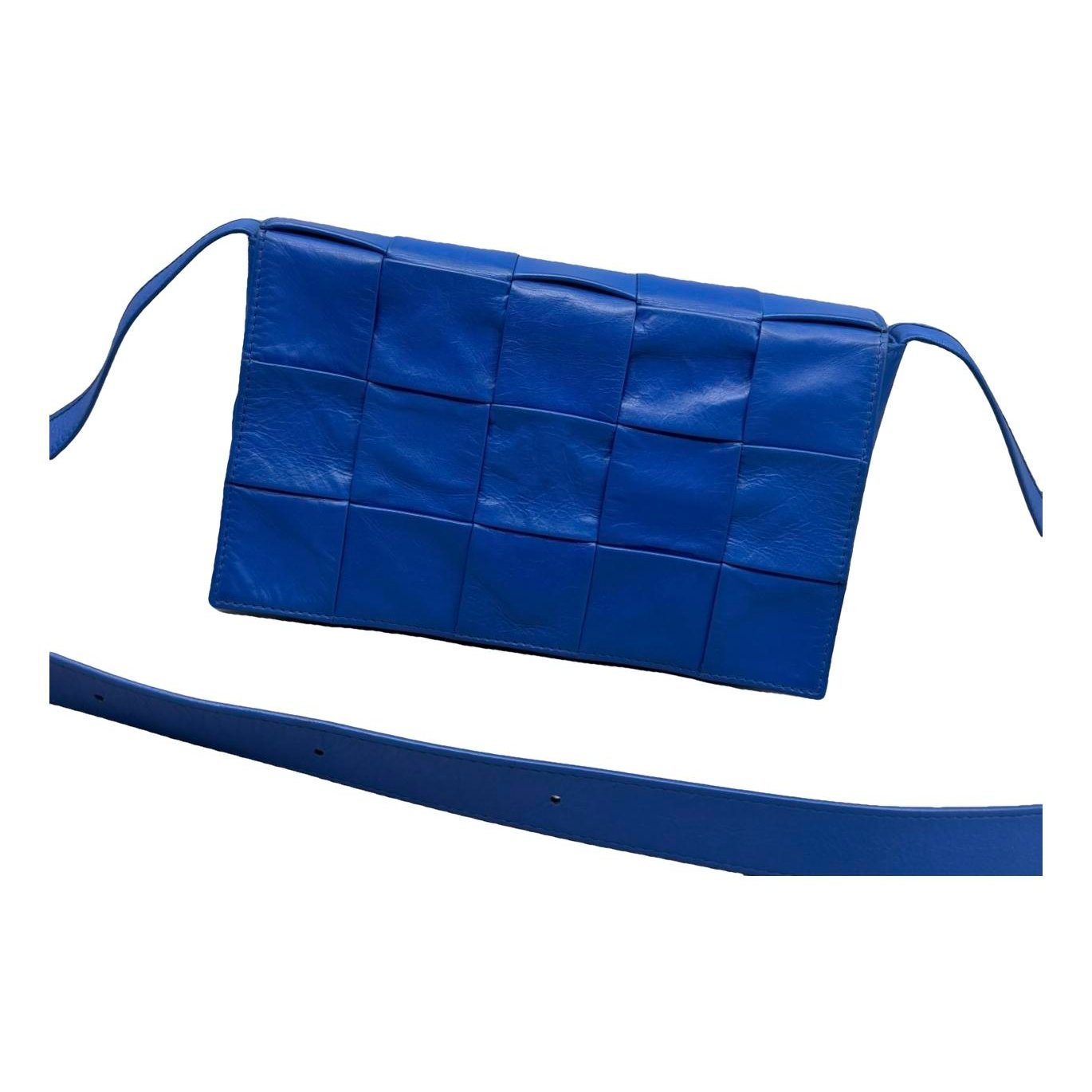 Cassette leather handbag