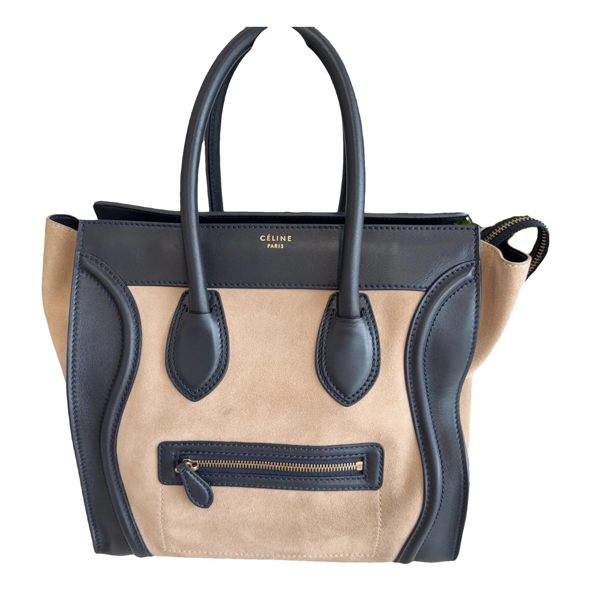 Luggage leather handbag