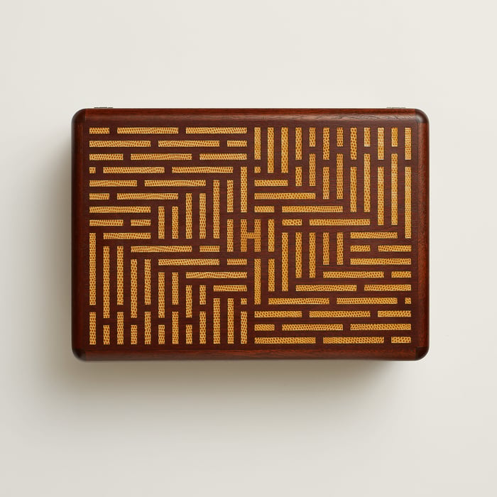 Sésame Casaque H En Dedale Lezard Watch Box