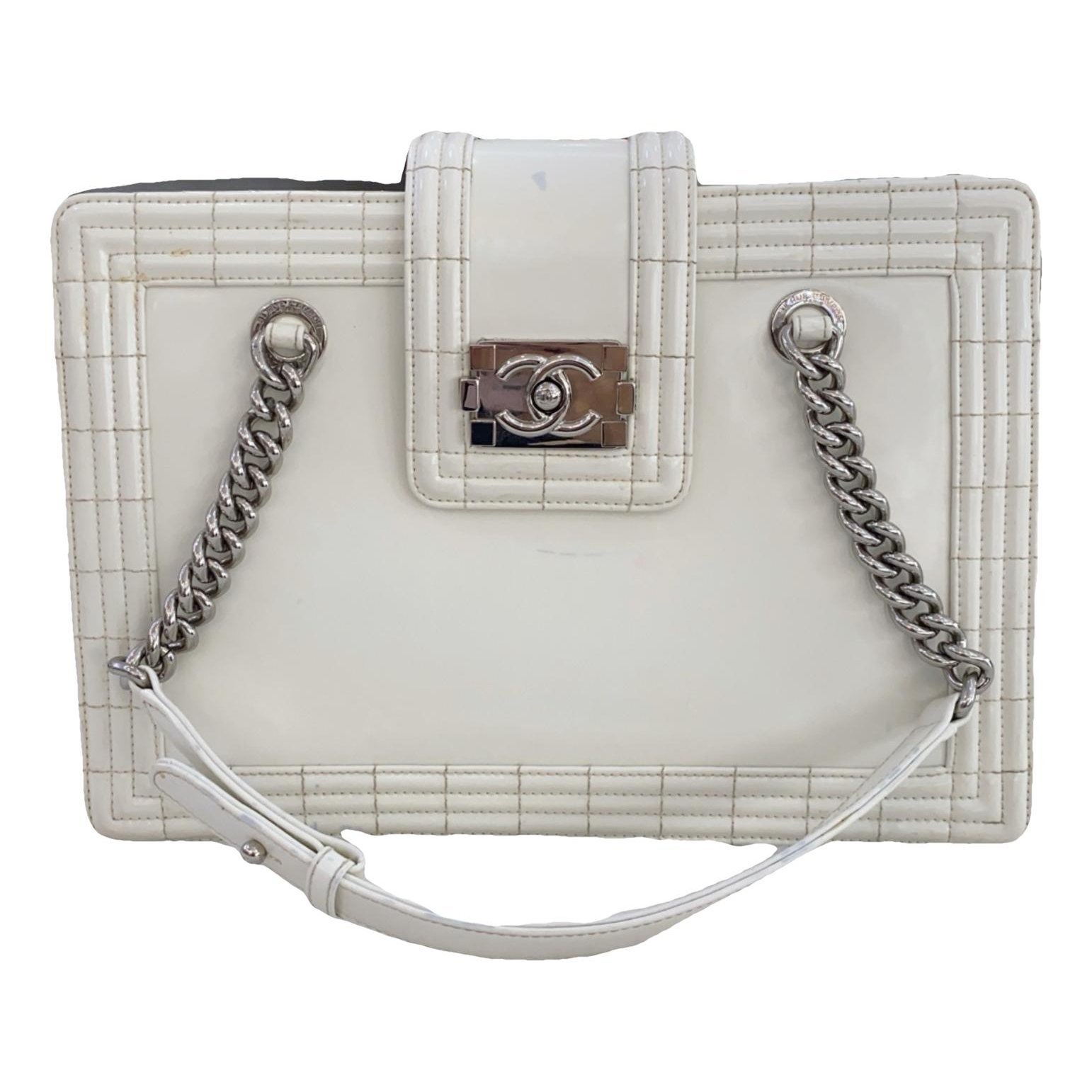 Boy patent leather handbag