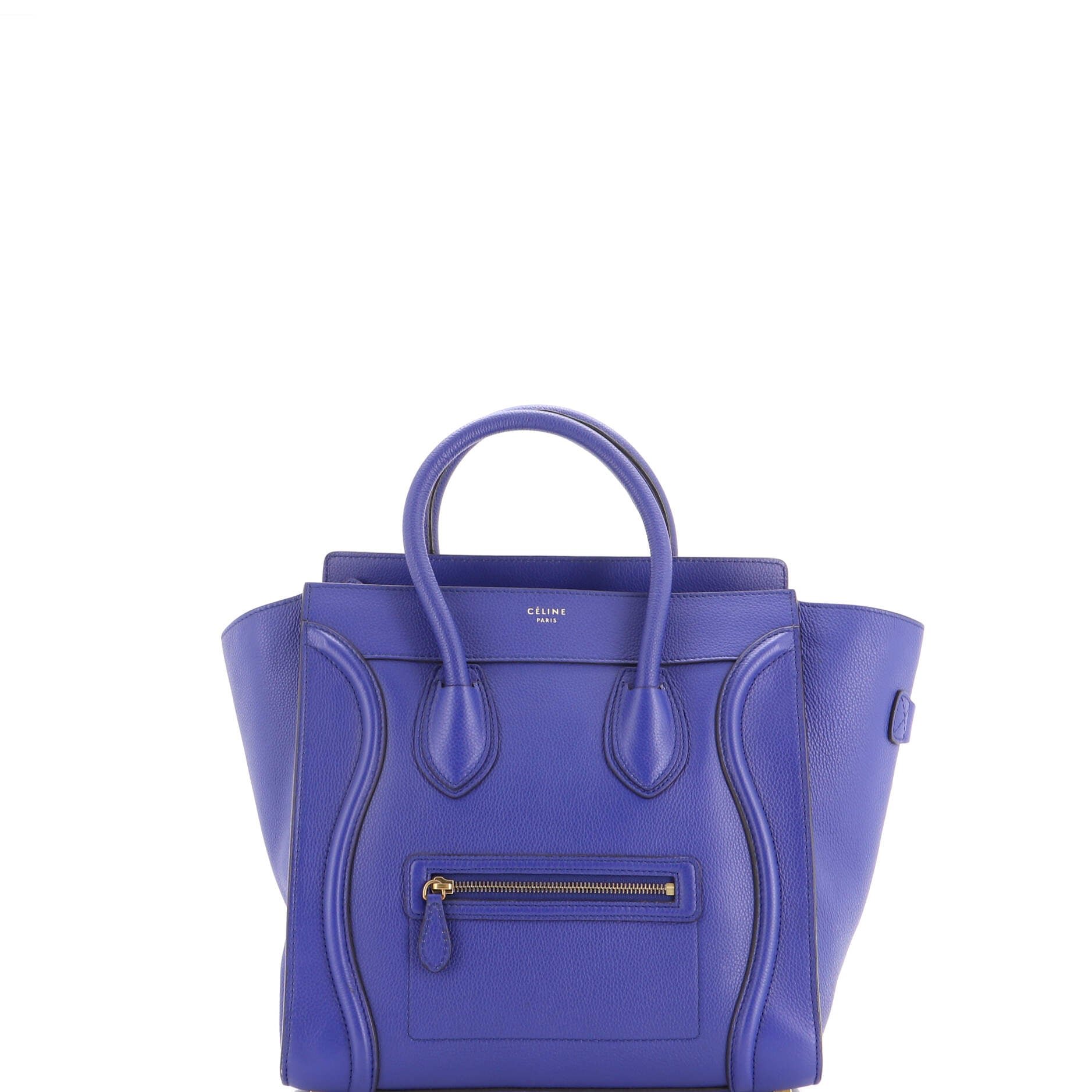 Luggage Bag Grainy Leather Mini