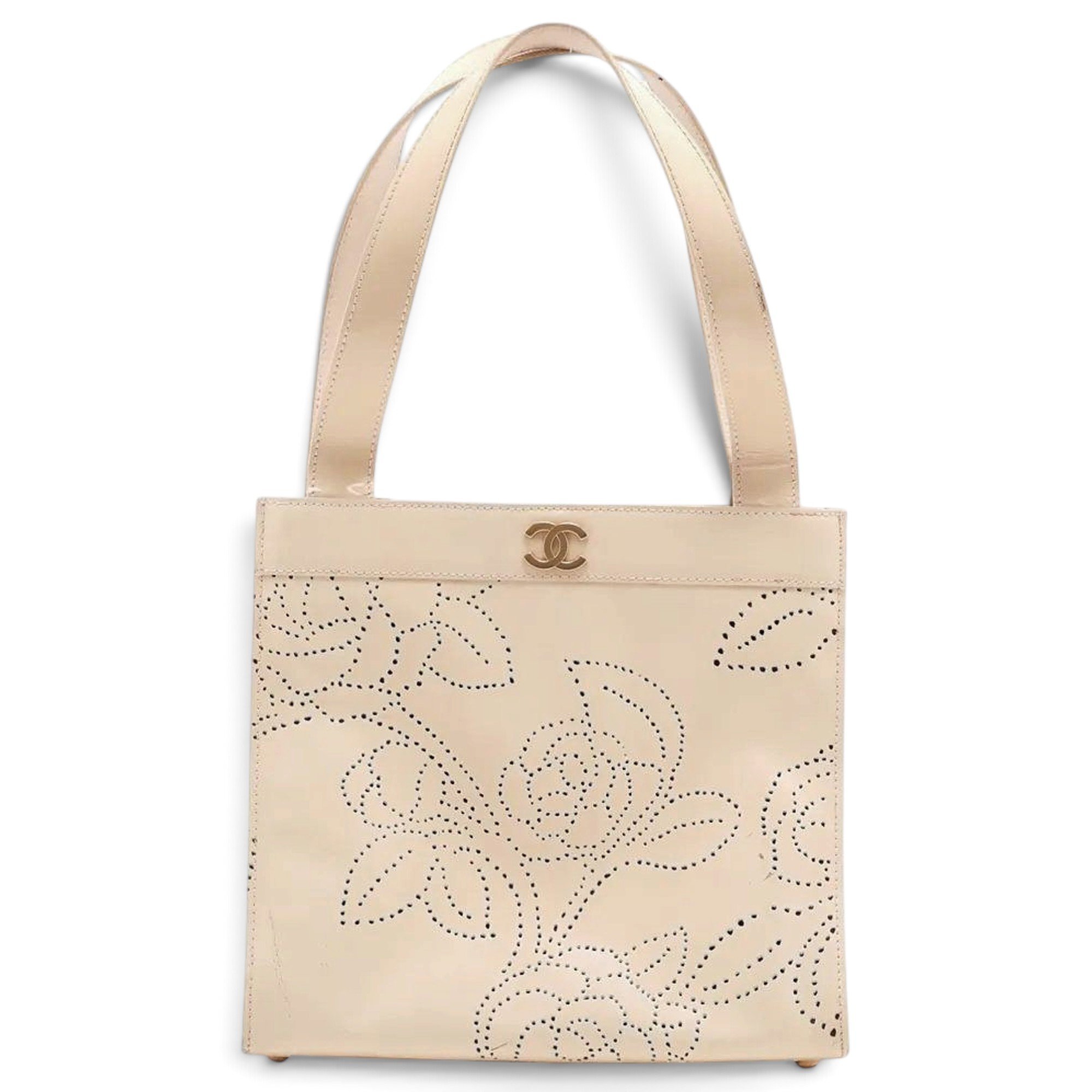 Leather tote