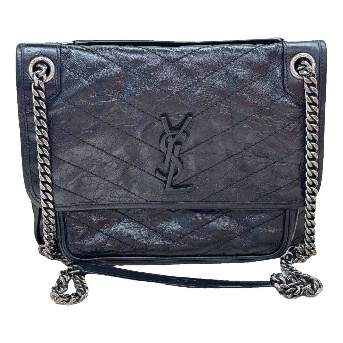 Niki leather crossbody bag