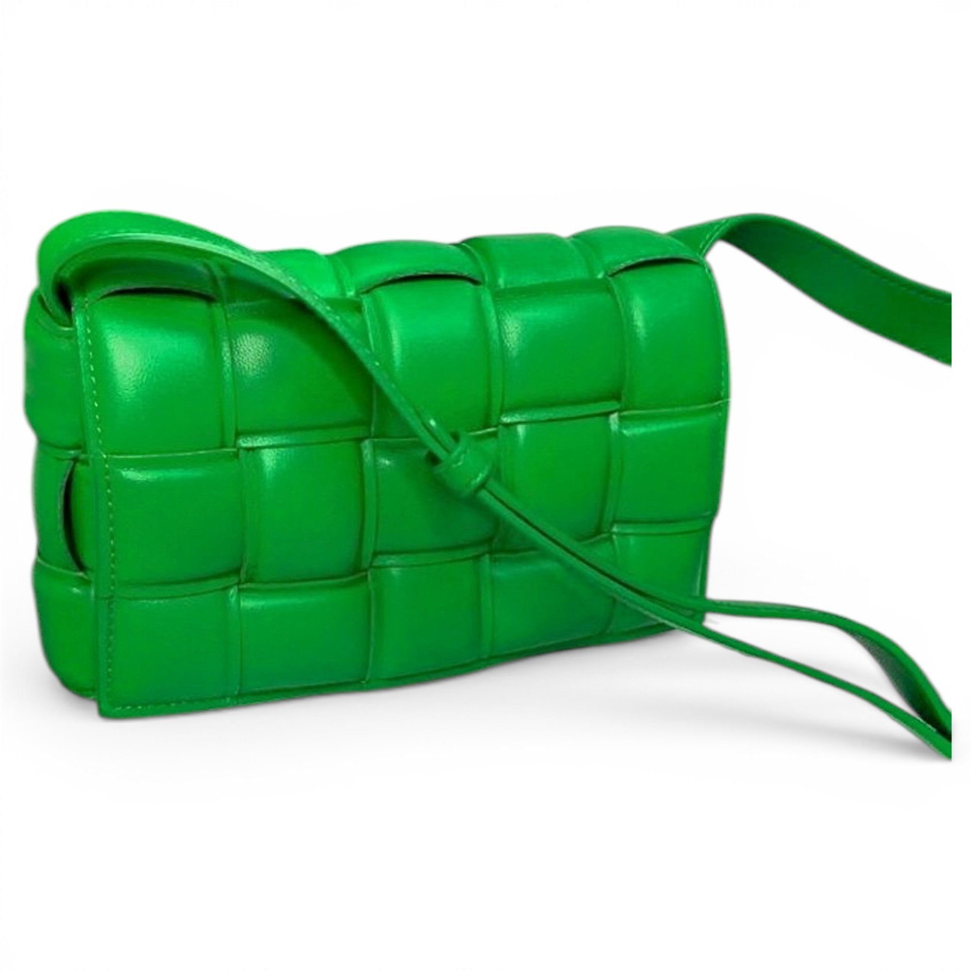 Cassette leather crossbody bag