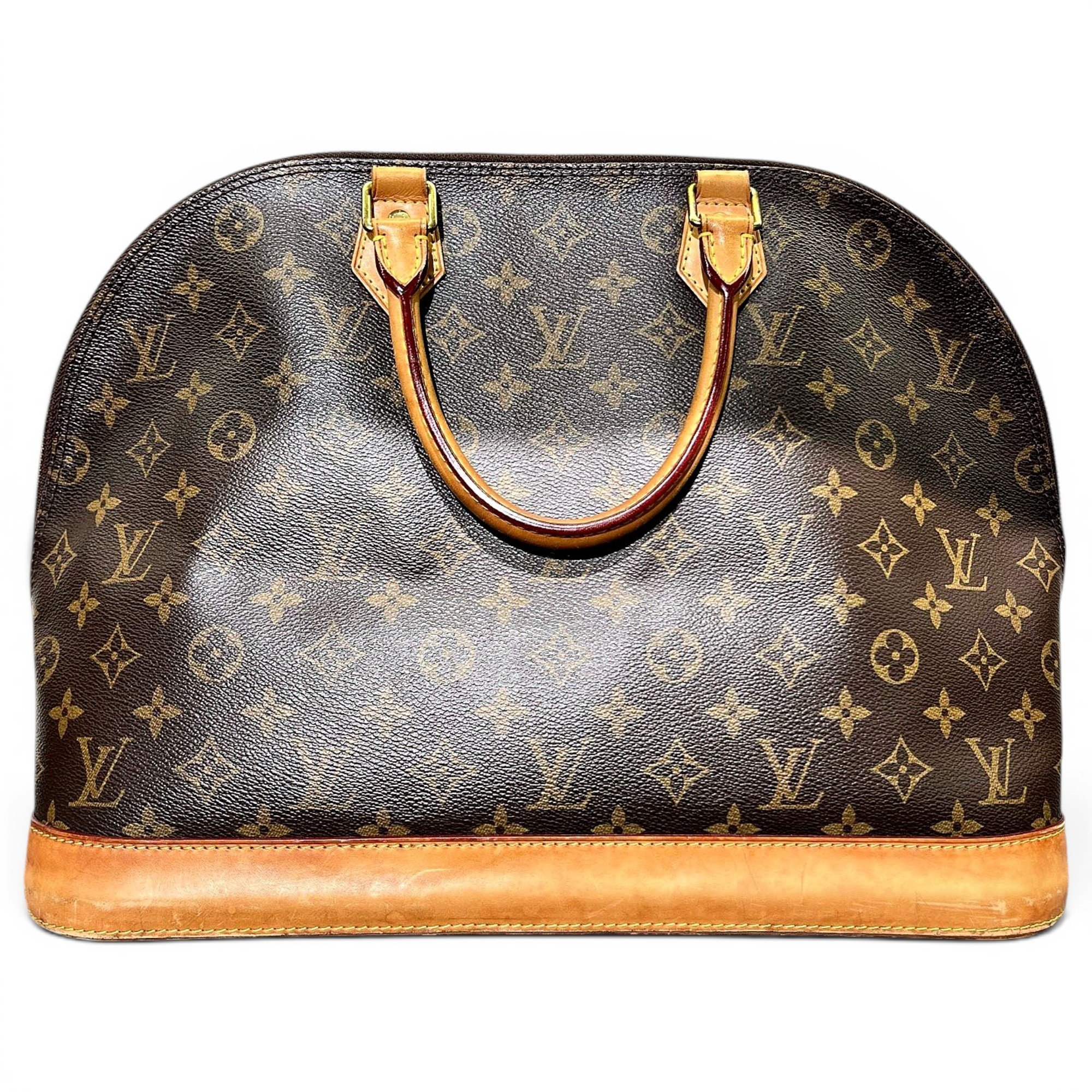Alma leather handbag