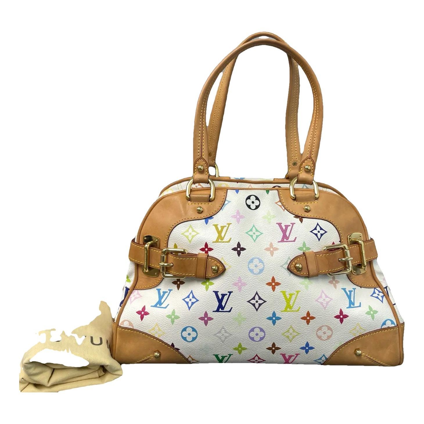 Greta vinyl handbag