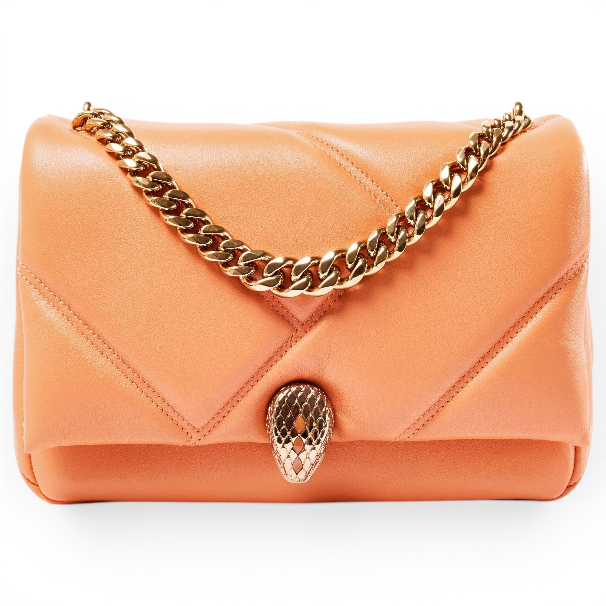 Bvlgari Serpenti leather handbag