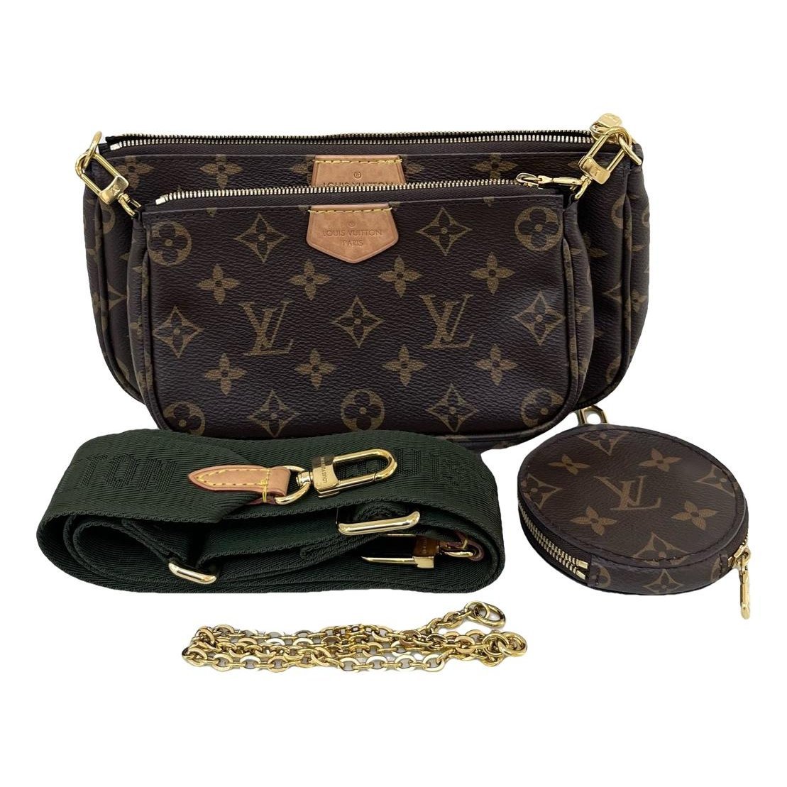 Multi Pochette Accessoires leather handbag