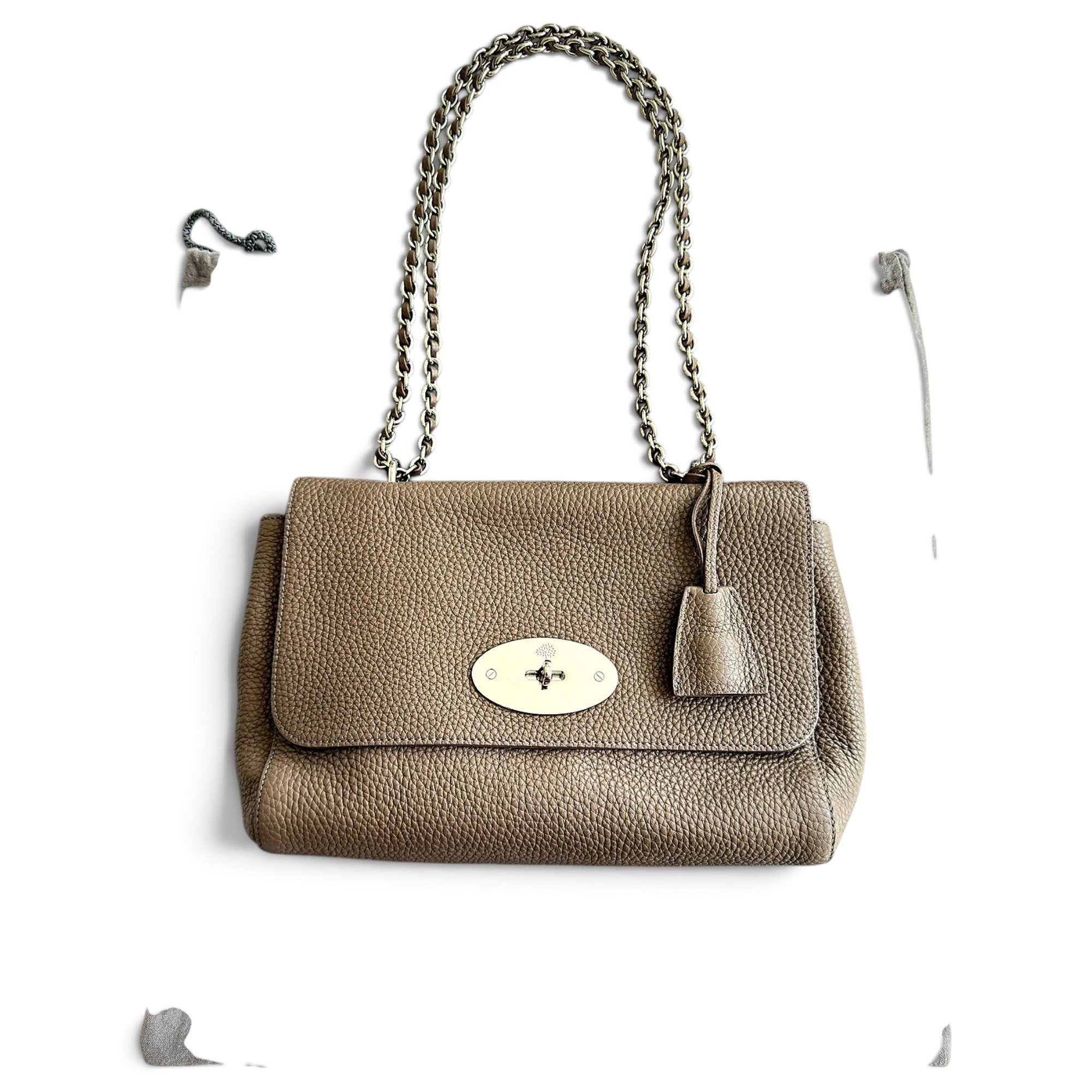Lily leather handbag