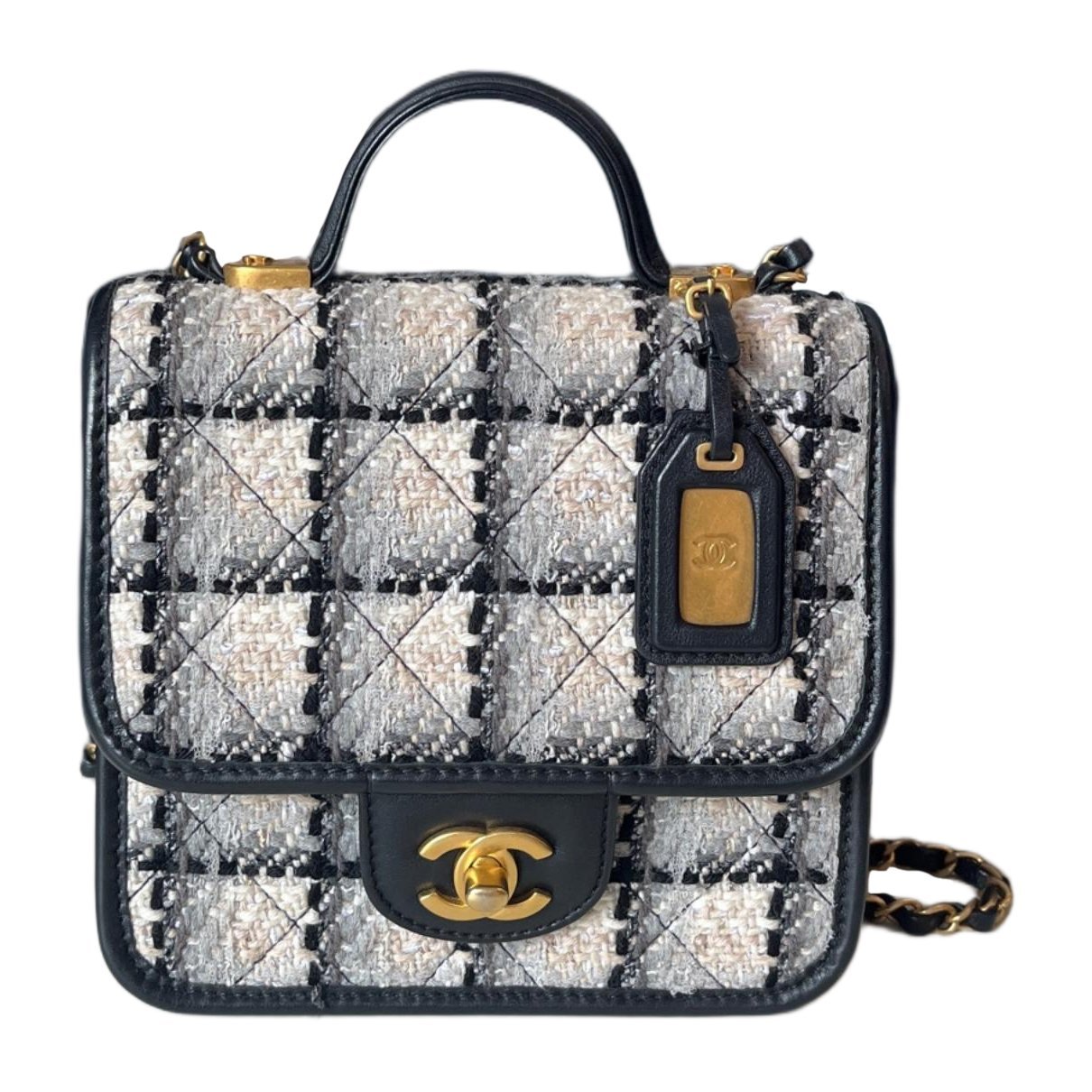 Tweed handbag