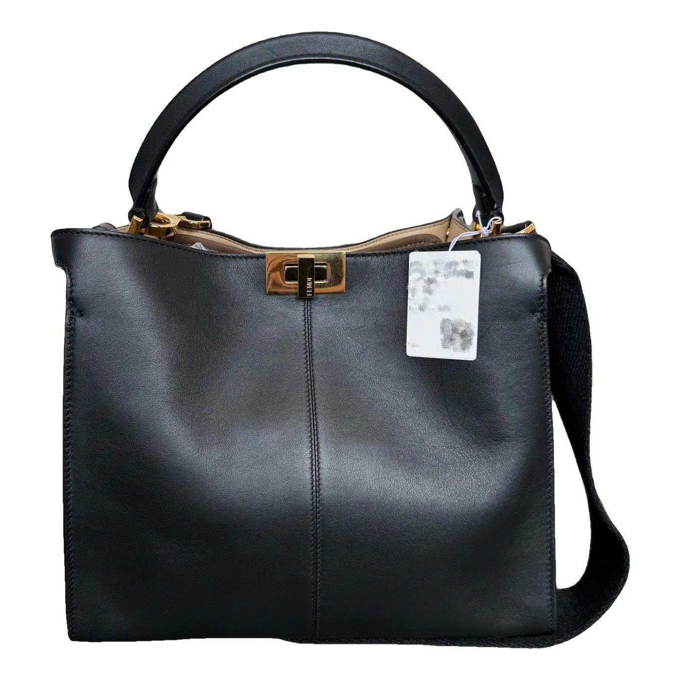 Peekaboo leather crossbody bag