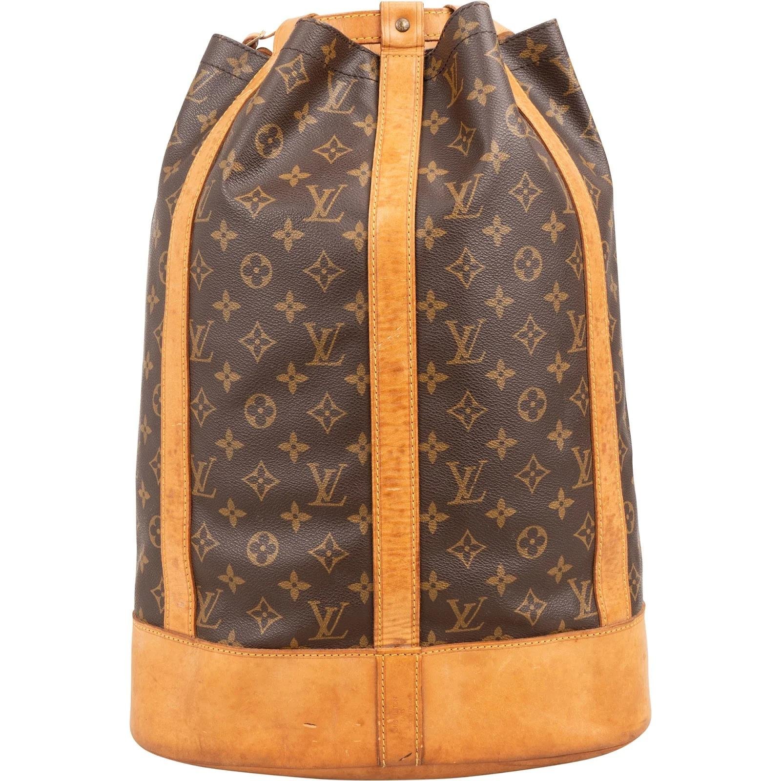 Randonnée leather backpack