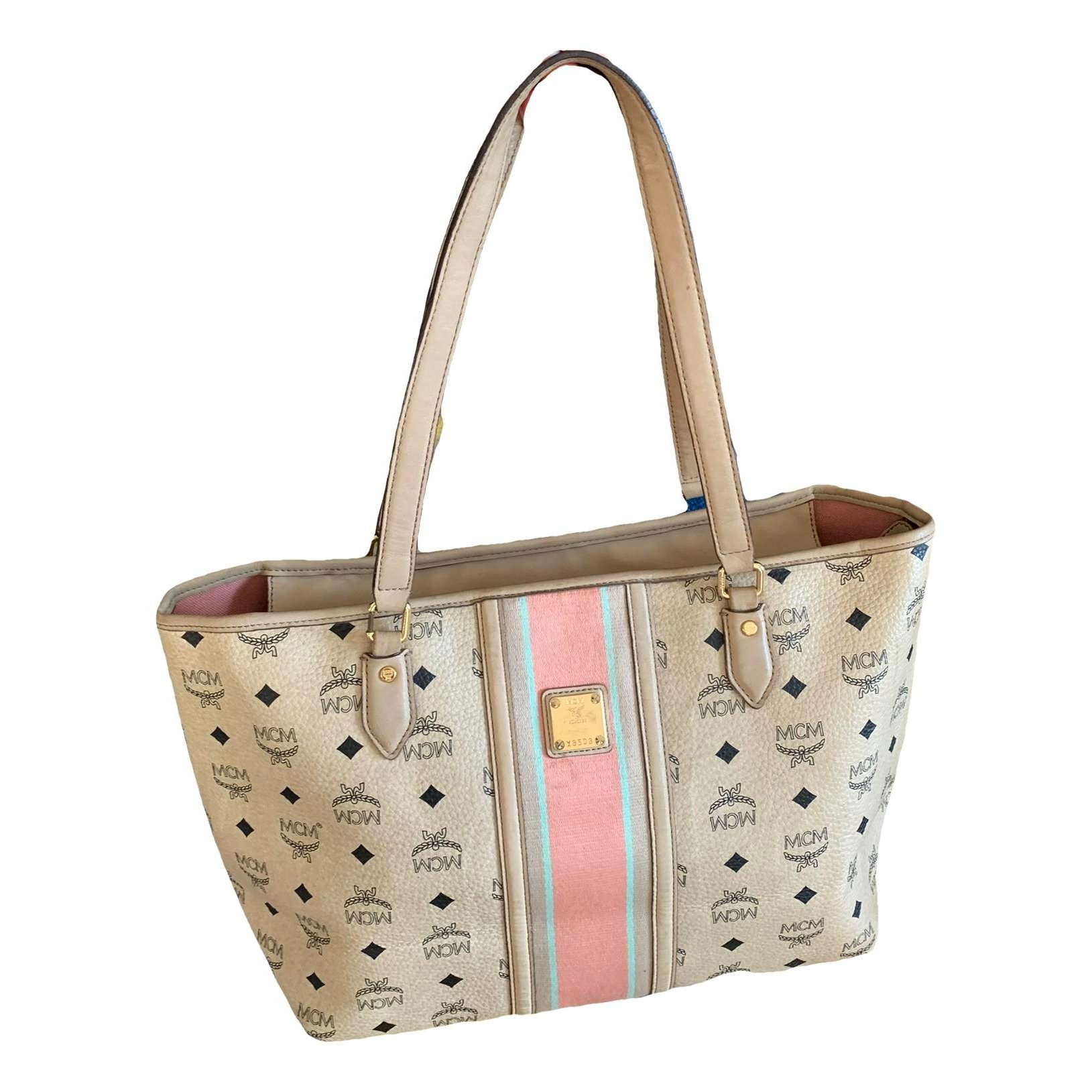 Leather tote