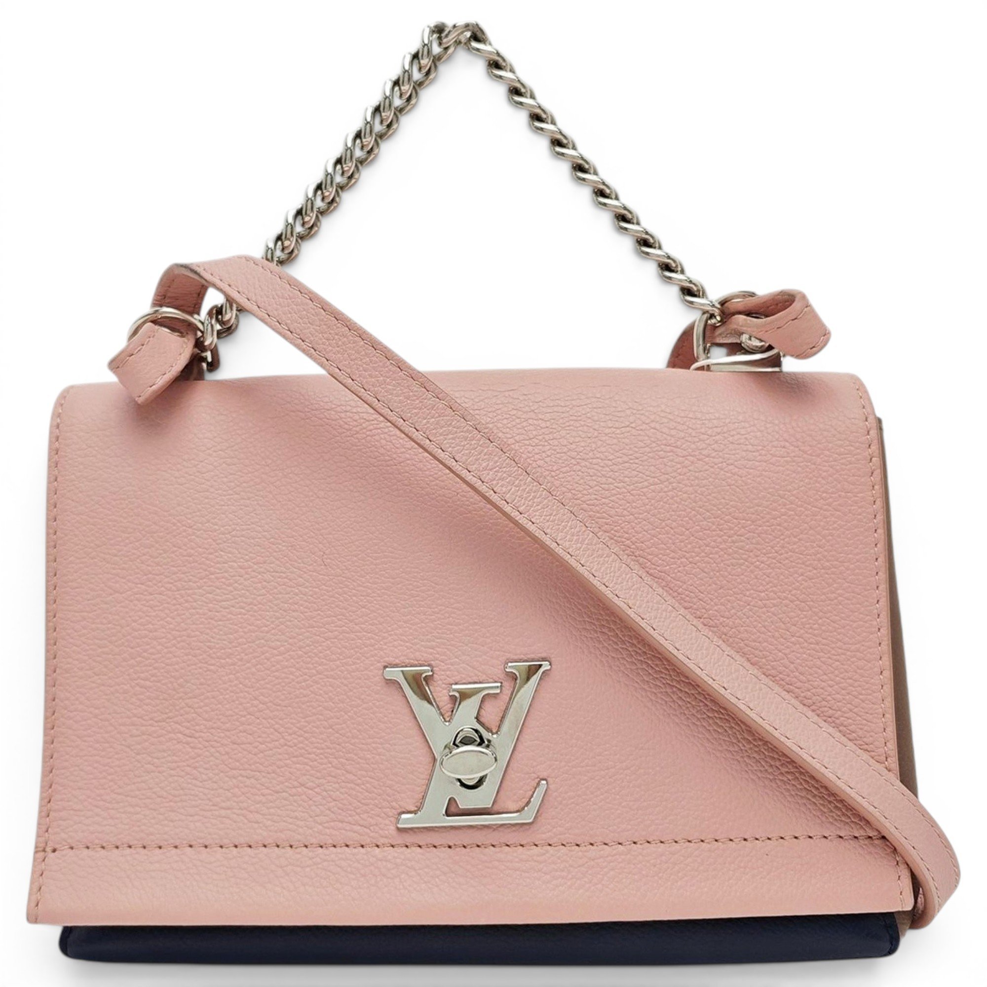 Lockme leather handbag