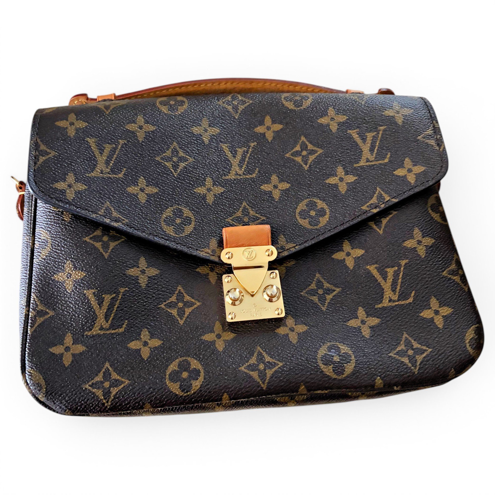 Metis leather crossbody bag