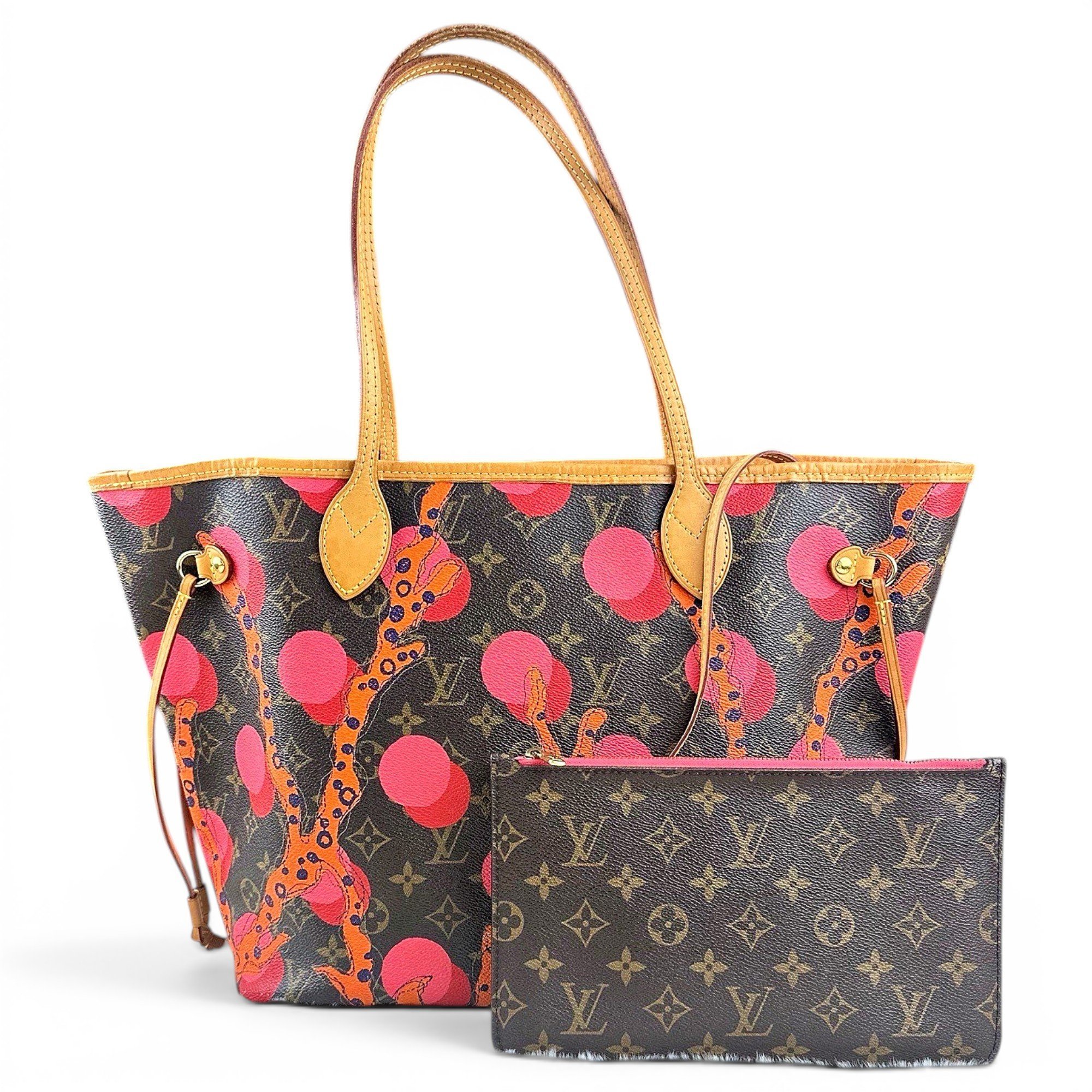 Neverfull leather handbag