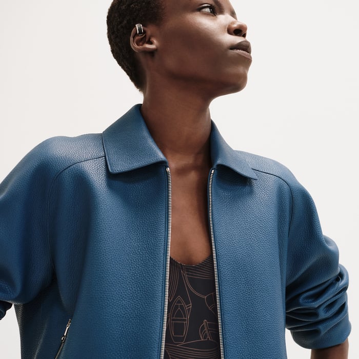 Bleu Grand Large Short Jacket