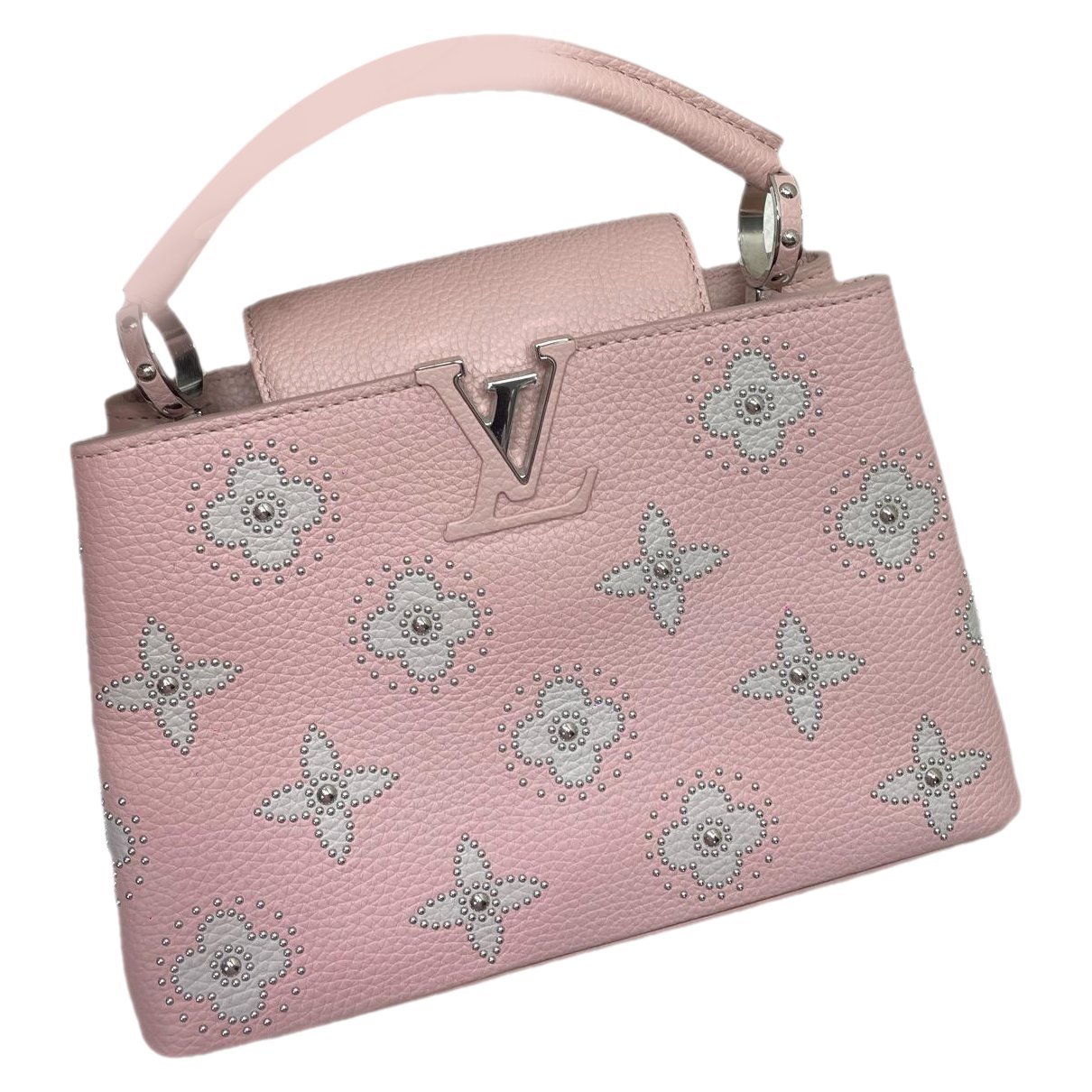Capucines leather handbag