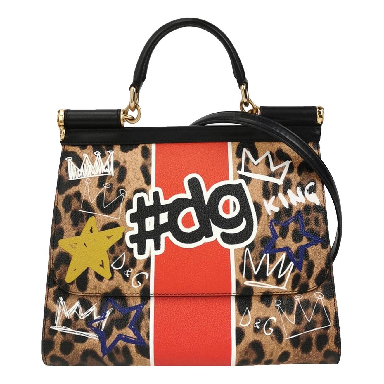 Dolce & Gabbana Sicily leather handbag