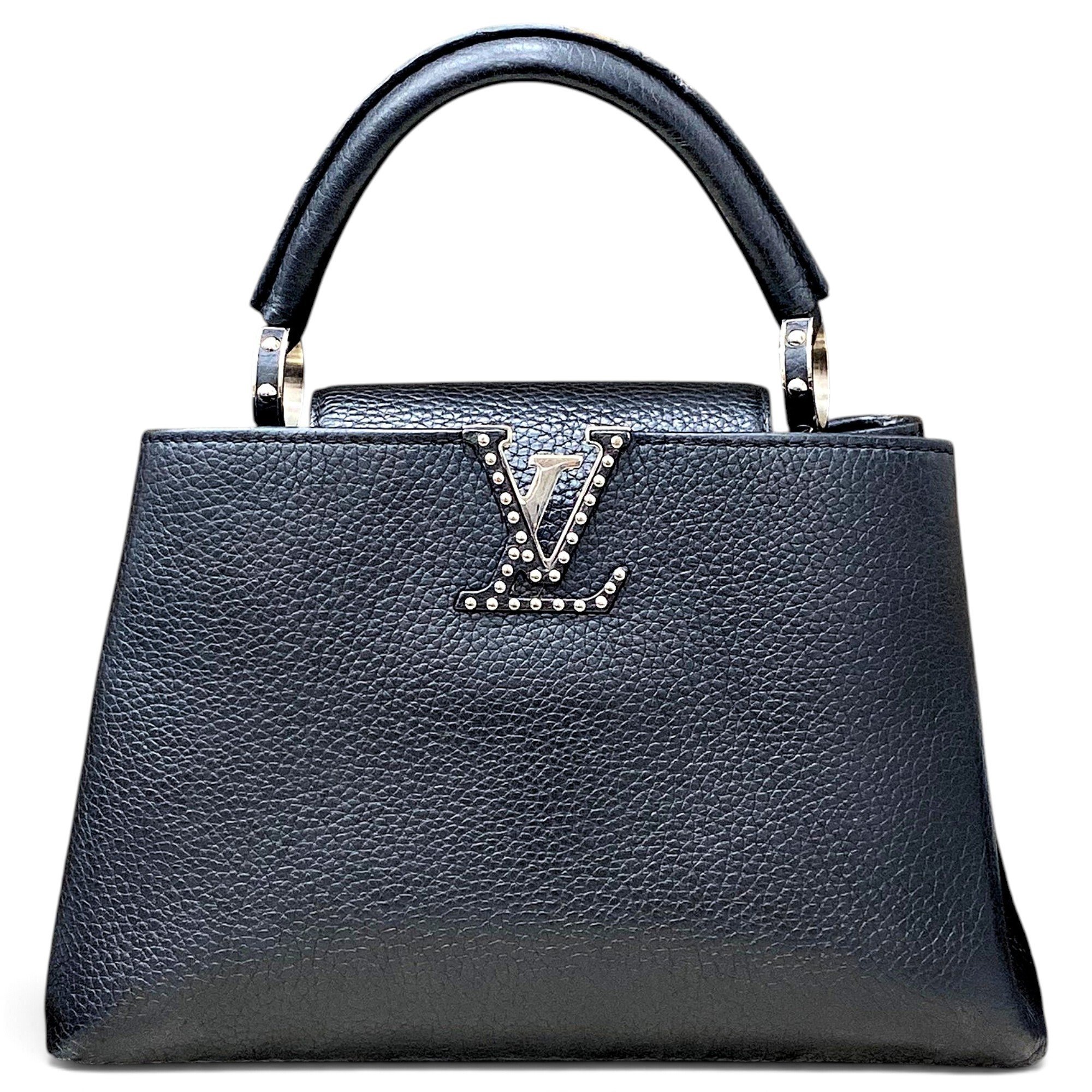 Capucines leather handbag