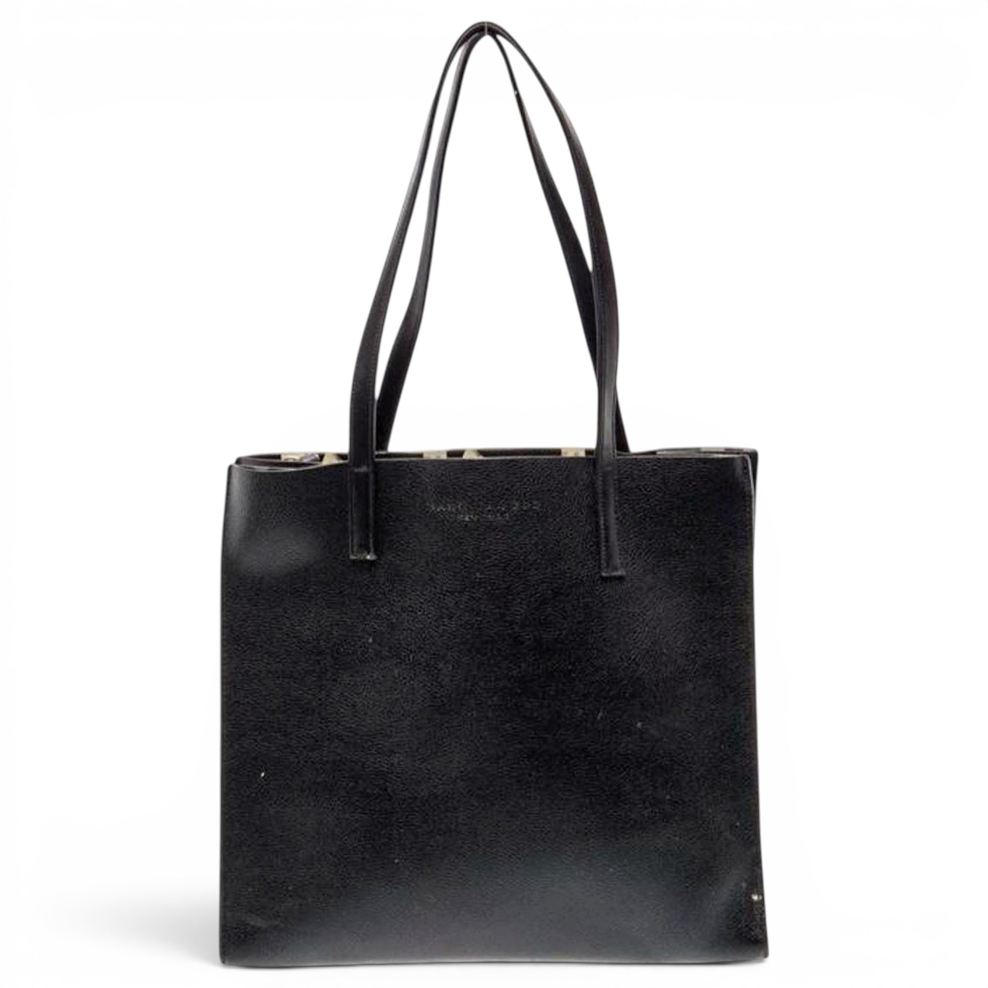 The Tag Tote leather tote