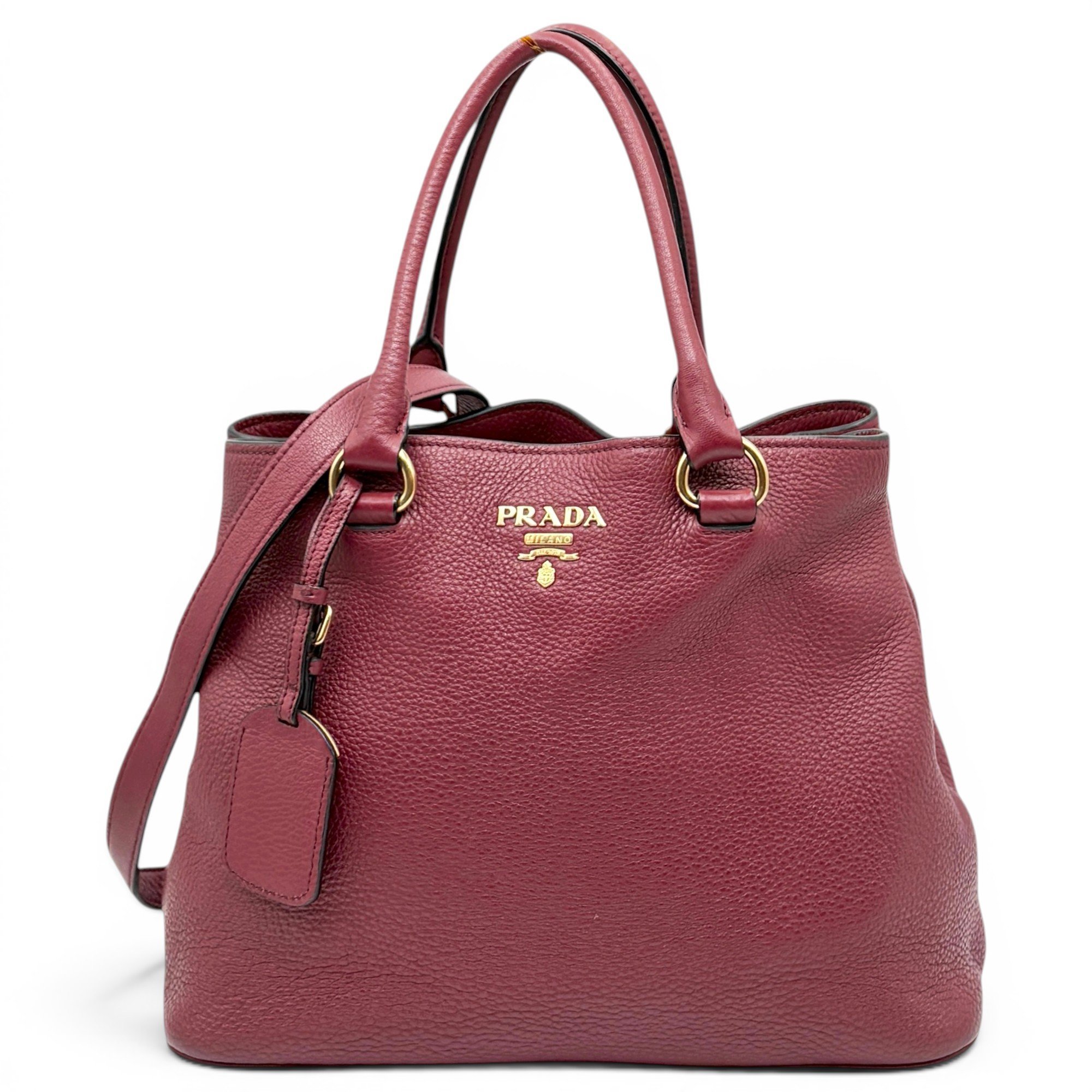 Double pony-style calfskin tote