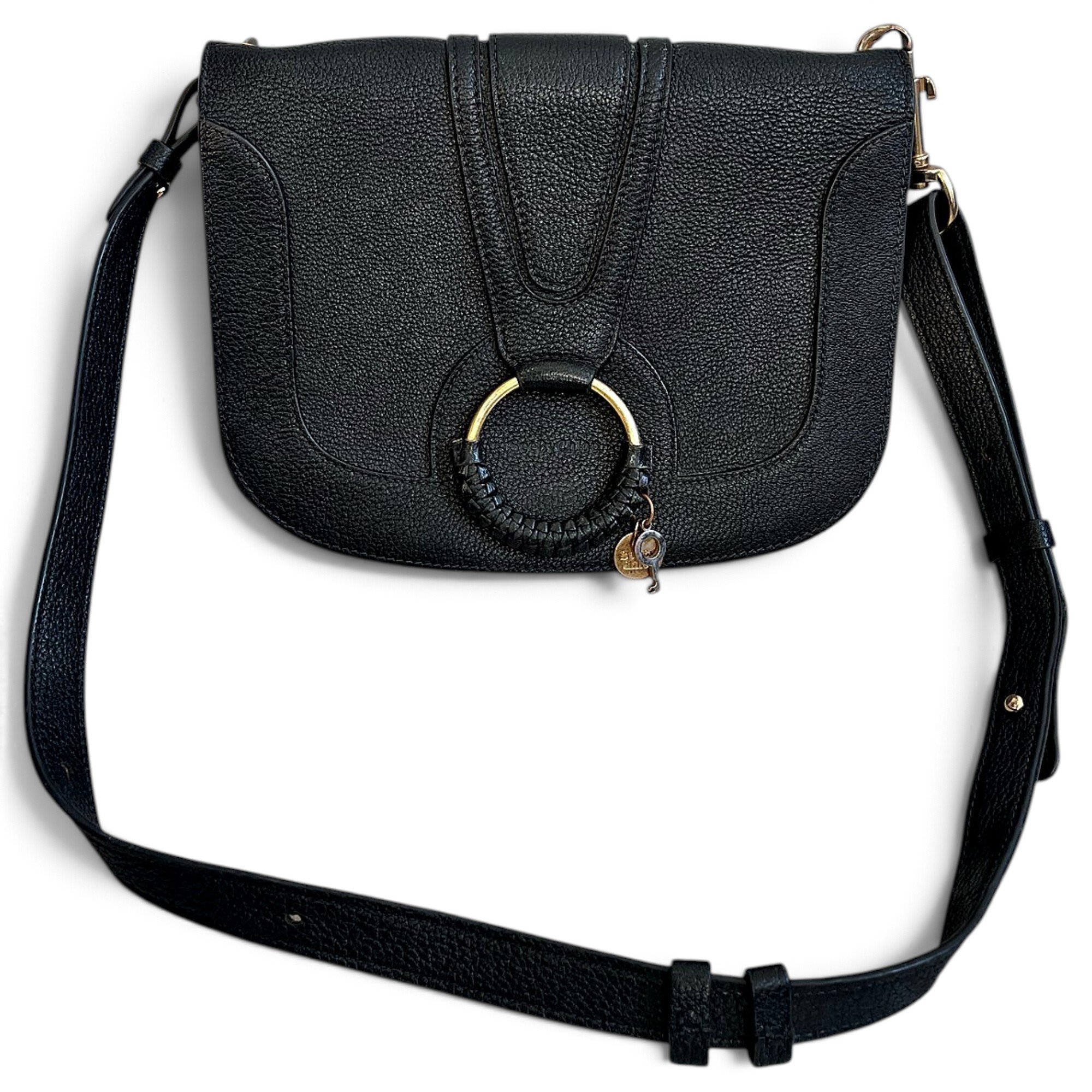 Leather crossbody bag