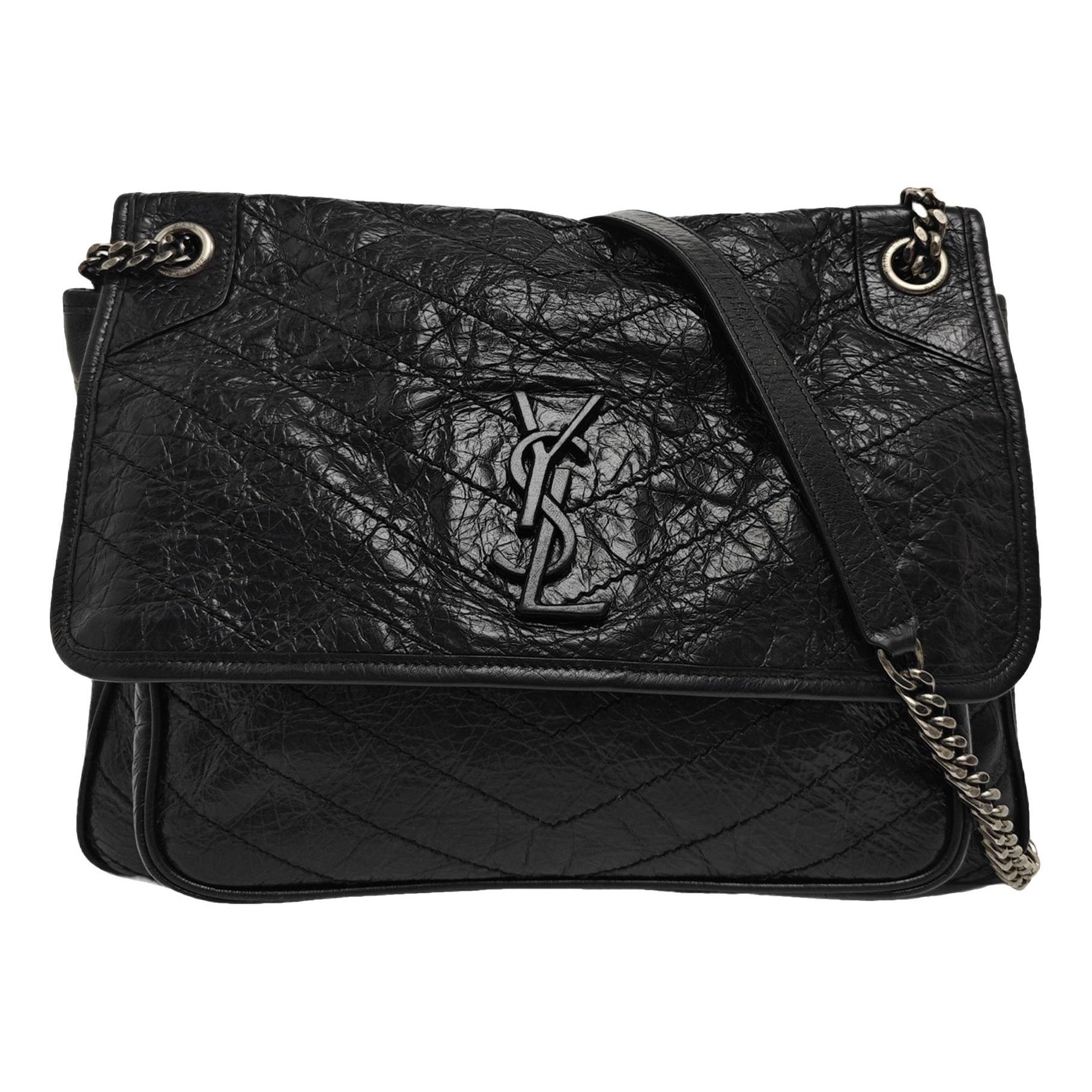Niki leather crossbody bag
