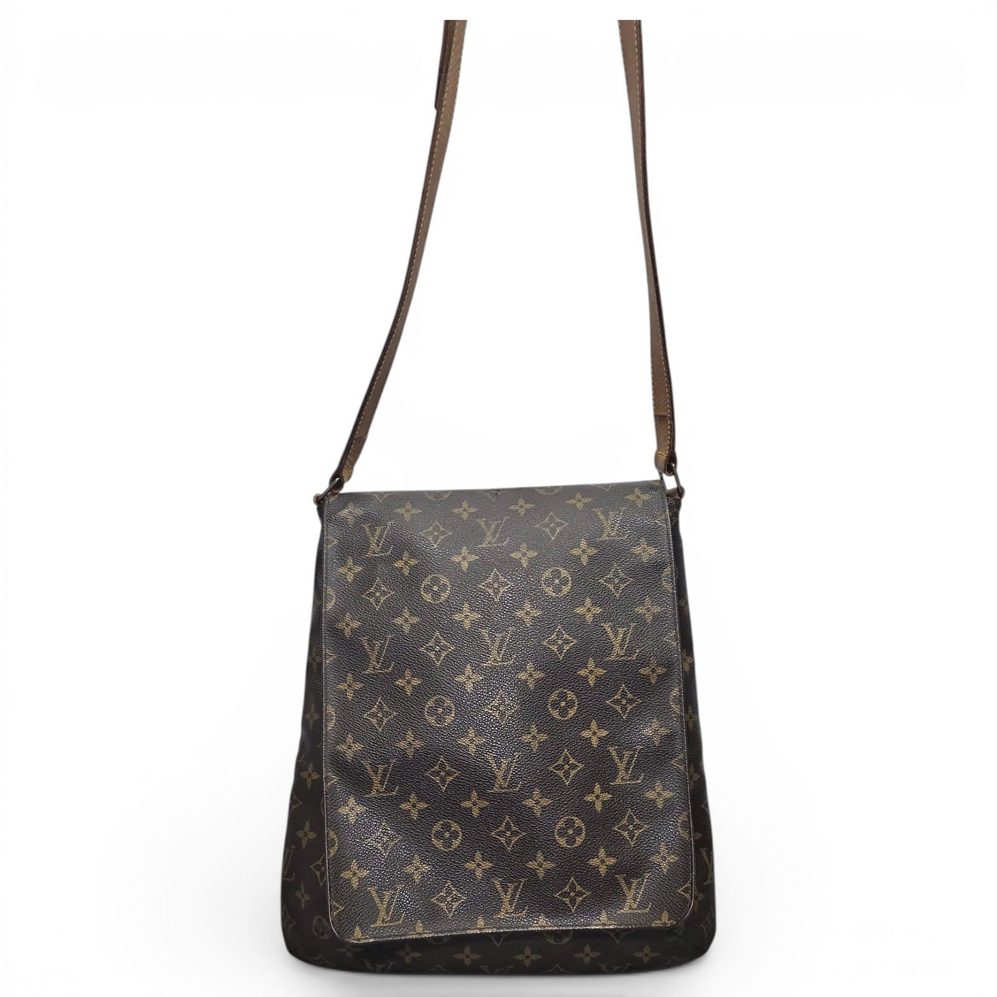 Leather crossbody bag