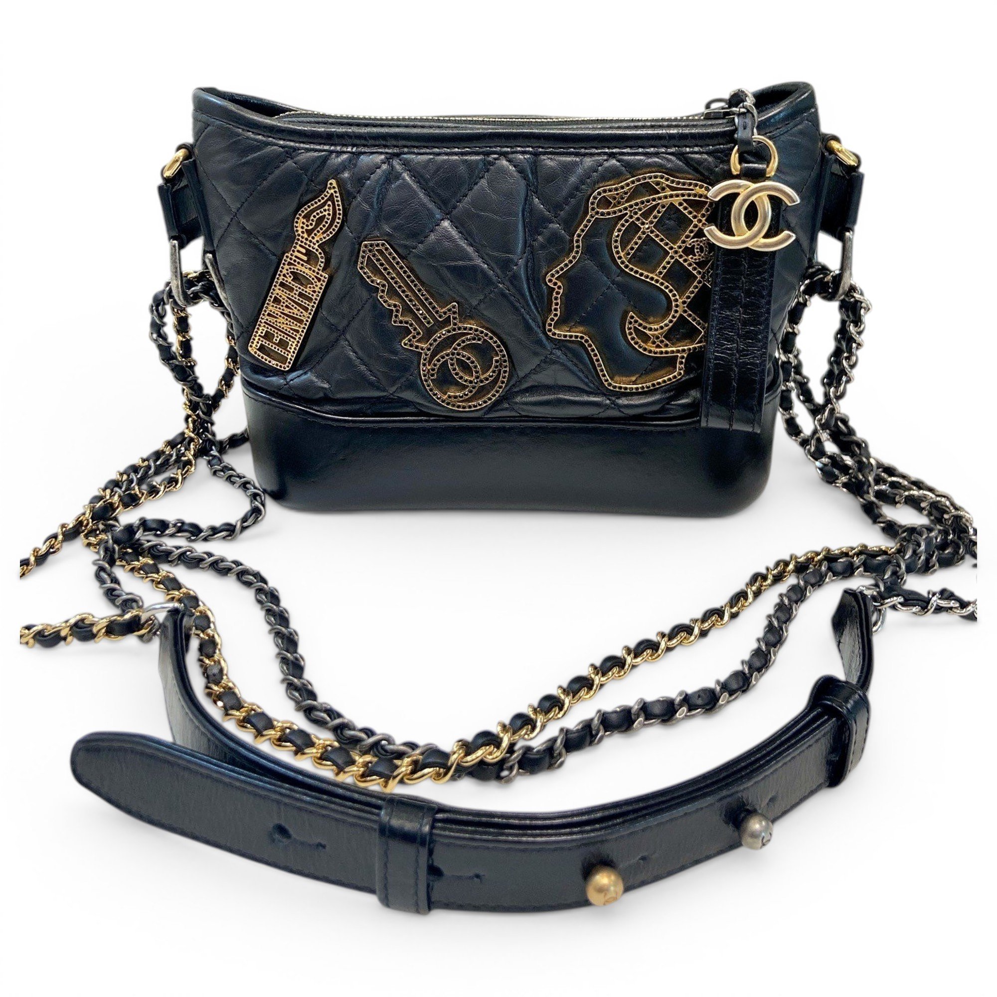 Gabrielle leather handbag