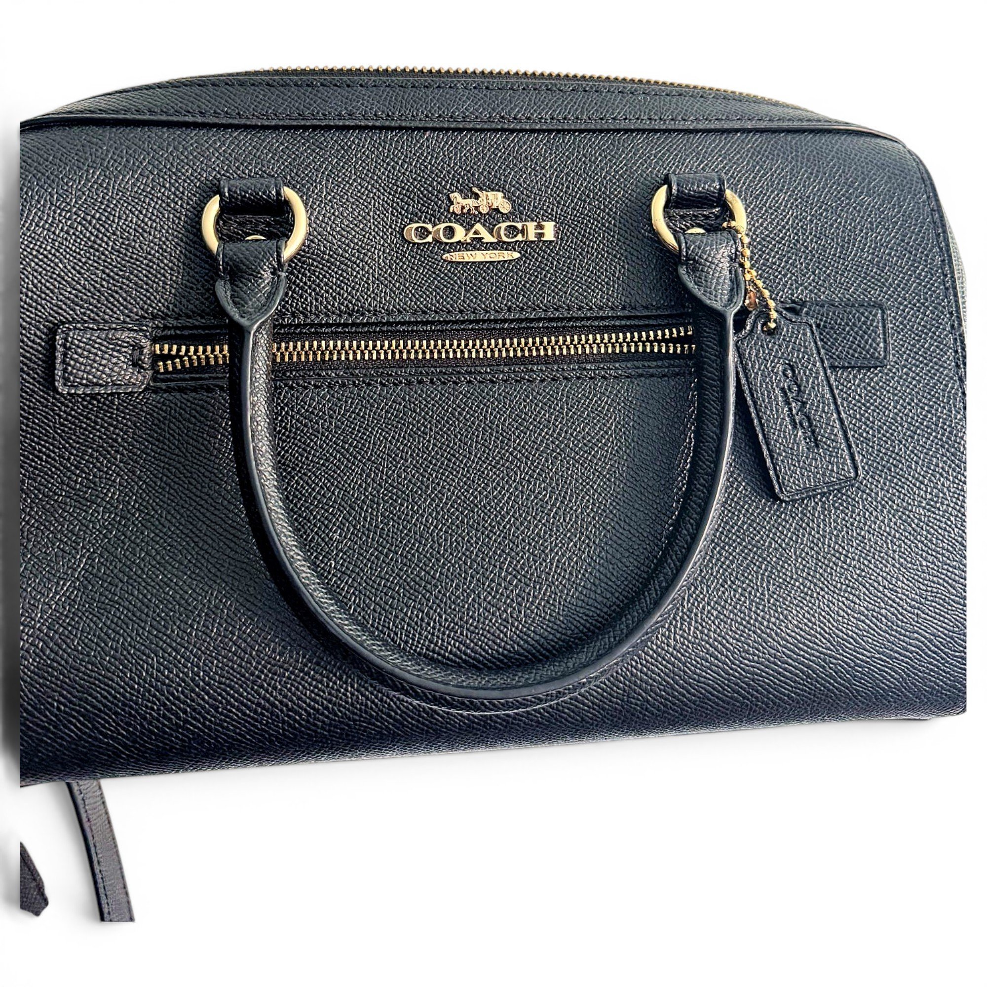 Cartable mini sierra leather satchel