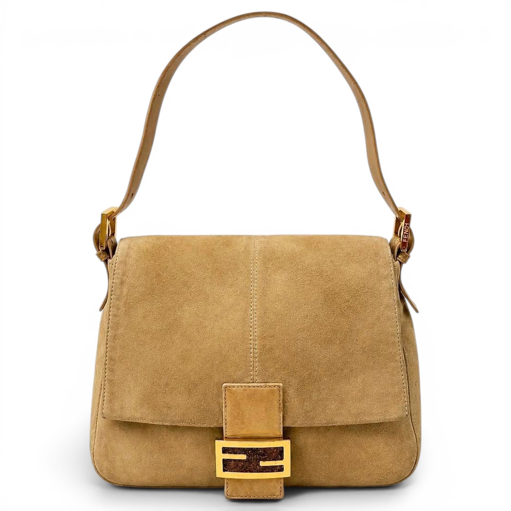 Fendi Baguette leather handbag